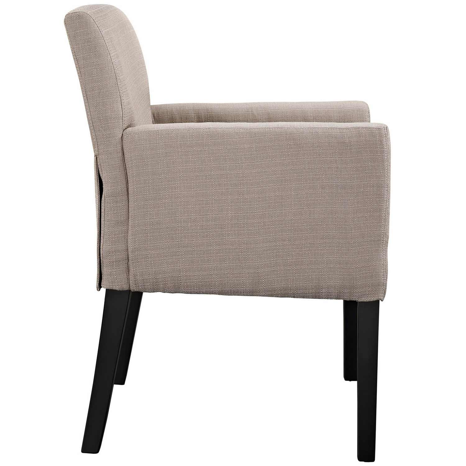 Modway Chloe Armchair Set of 2 - Beige