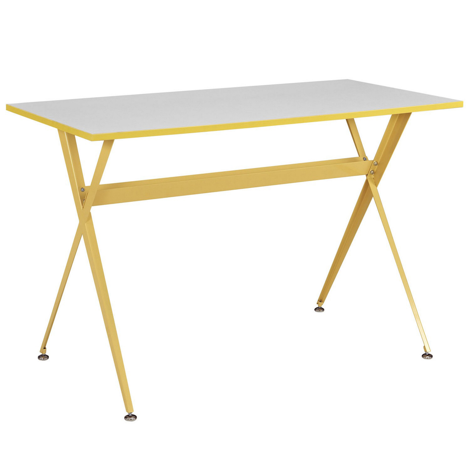Modway Expound Office Desk - Yellow