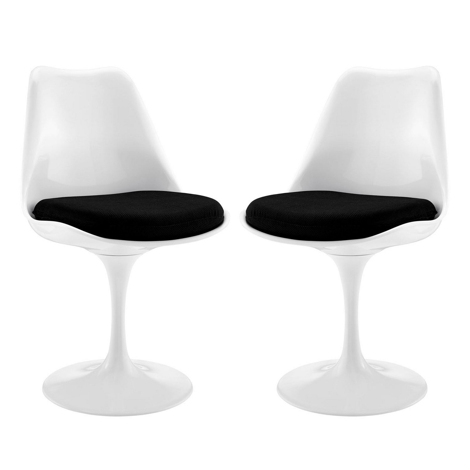 Modway Lippa Dining Side Chair Set of 2 - Black