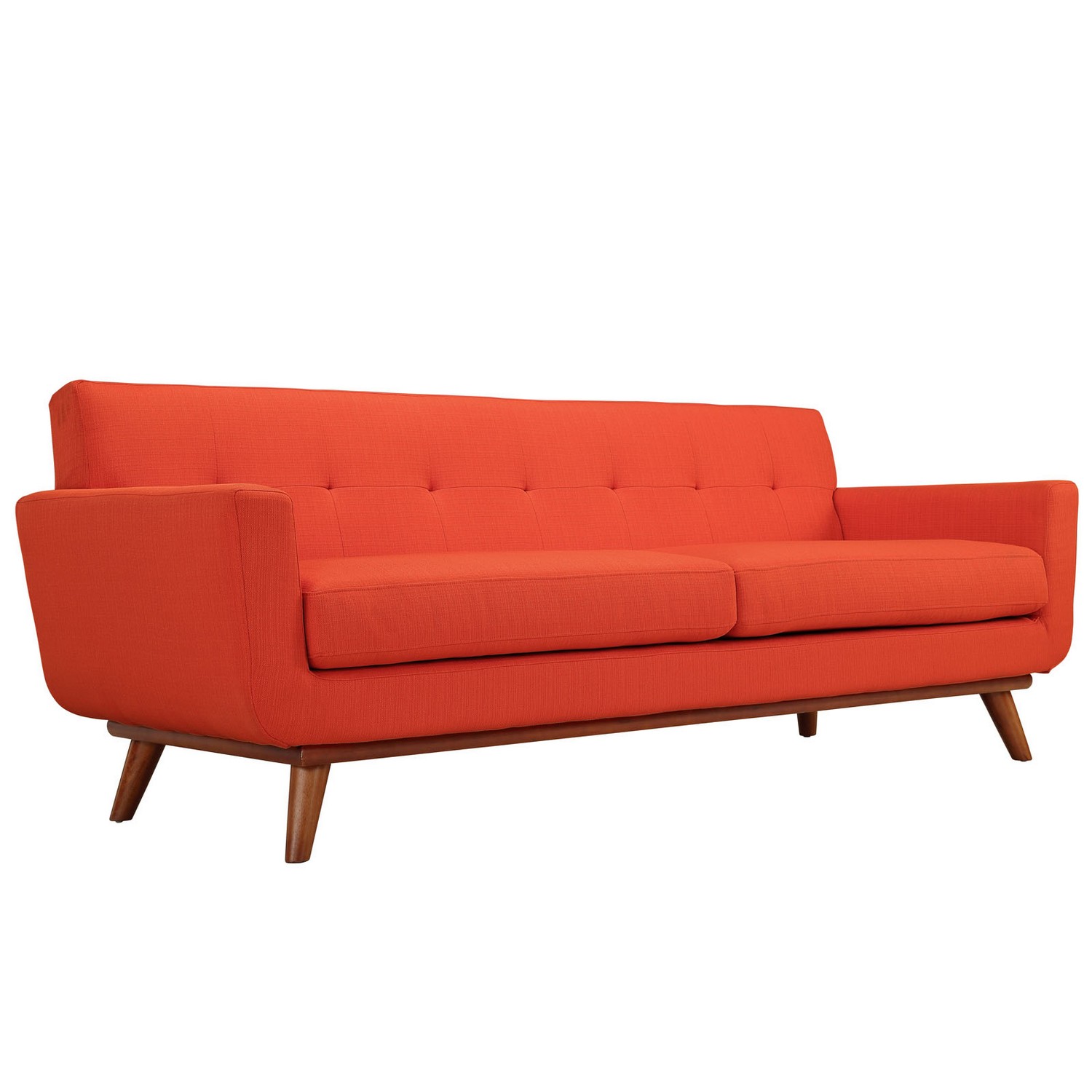 Modway Engage Armchair and Sofa Set of 2 - Atomic Red