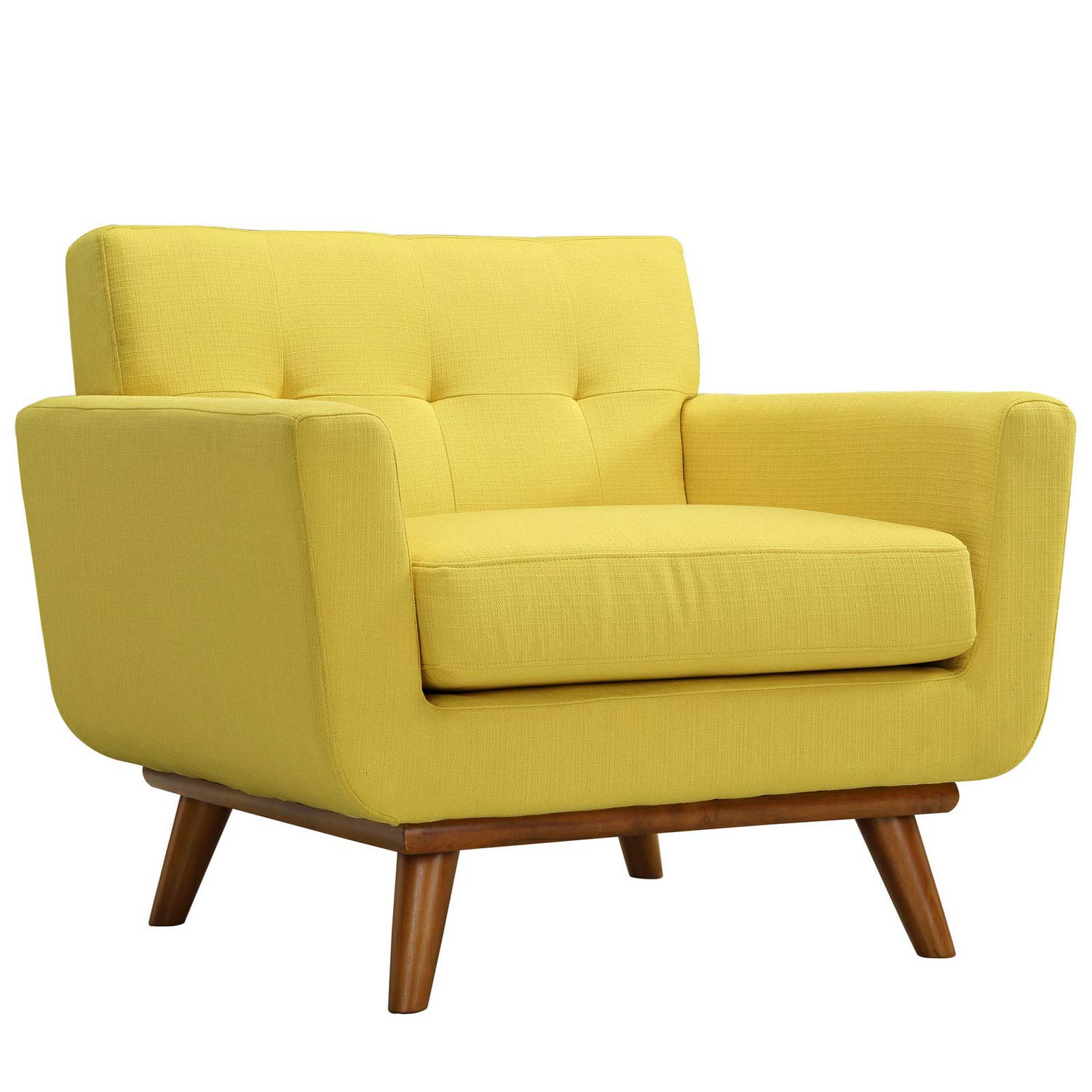 Modway Engage Armchair and Sofa Set of 2 - Sunny