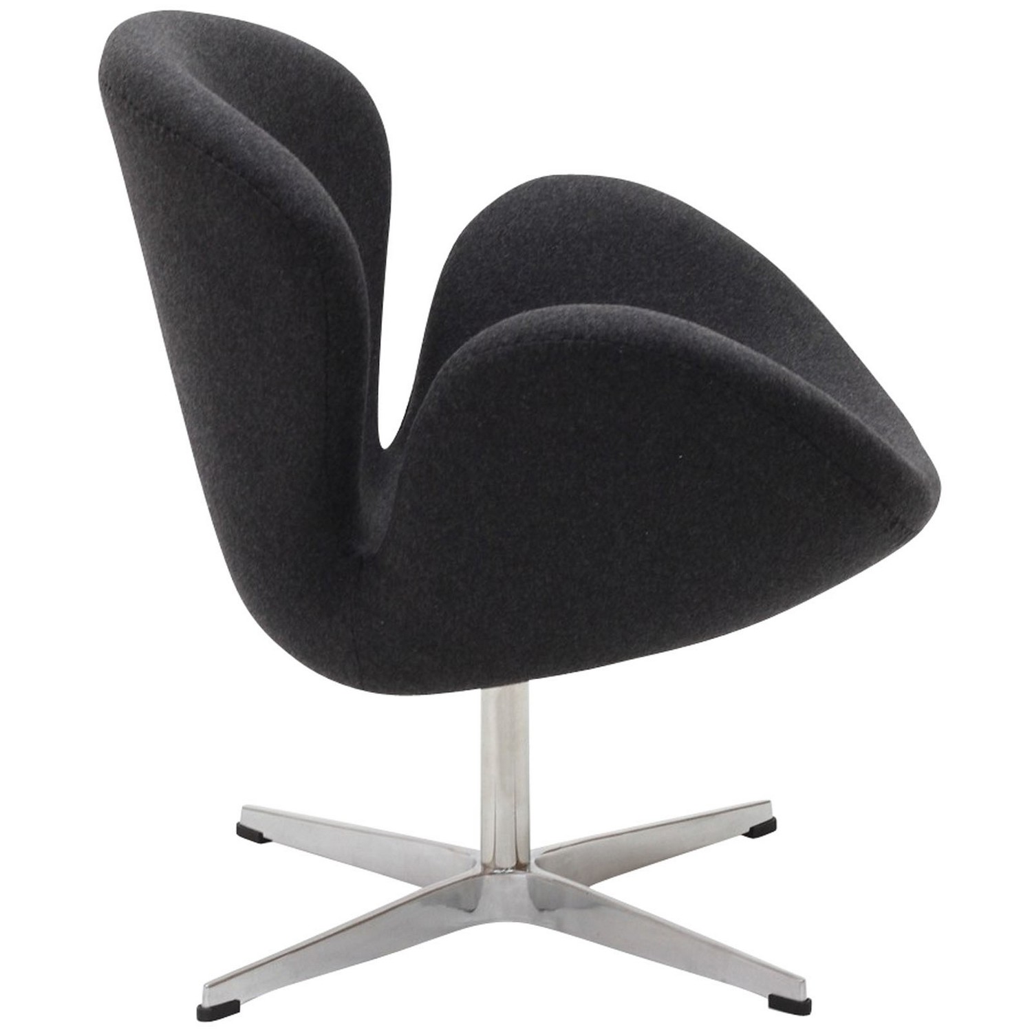 Modway Wing Lounge Chair - Dark Gray
