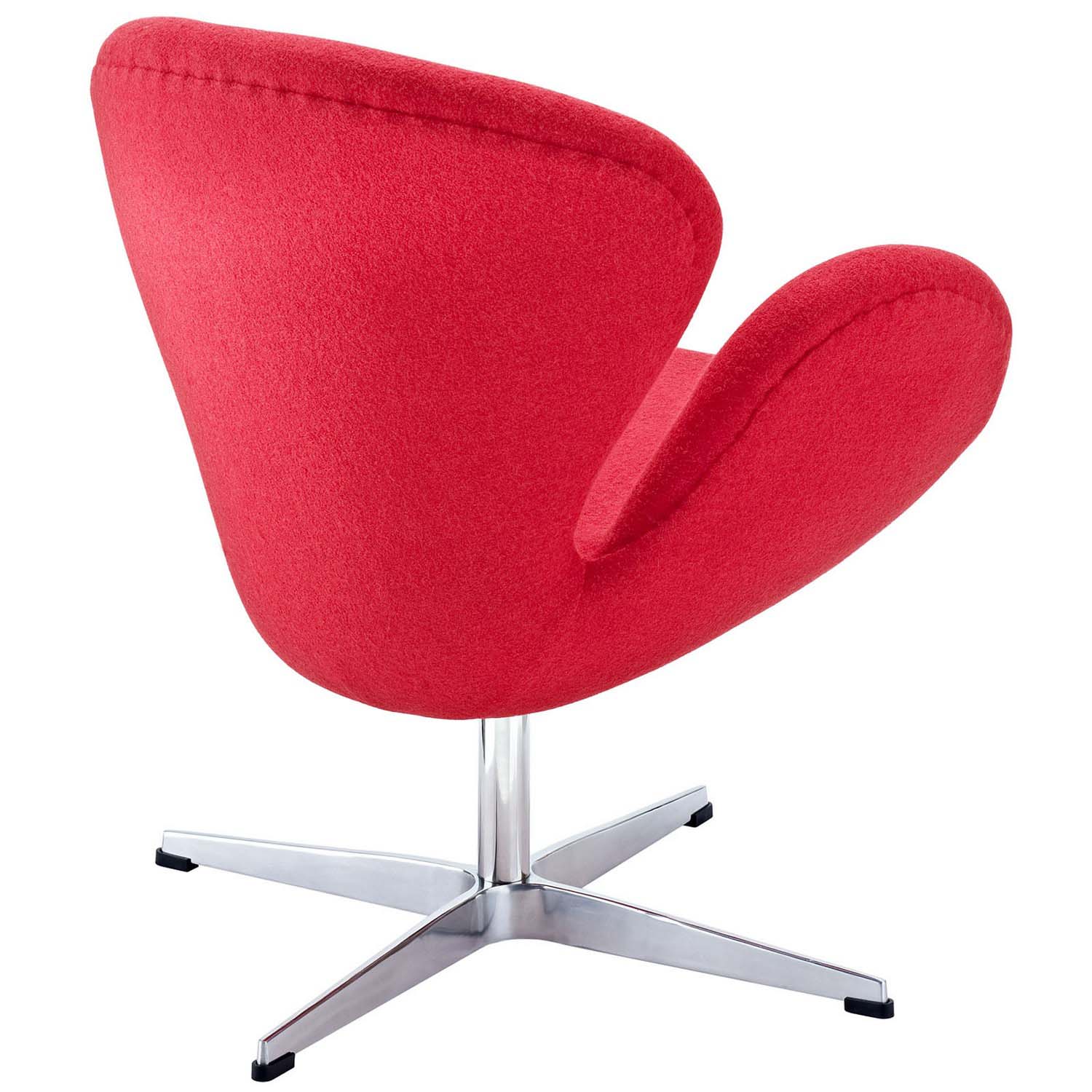 Modway Wing Lounge Chair - Red