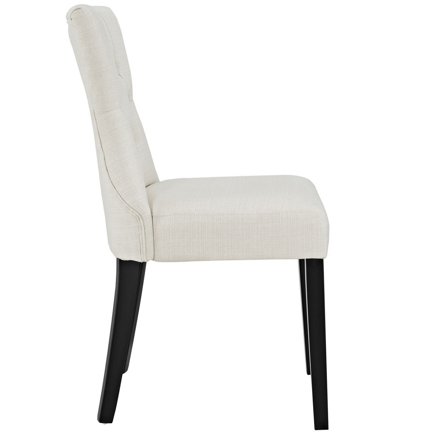 Modway Silhouette Dining Side Chair - Beige