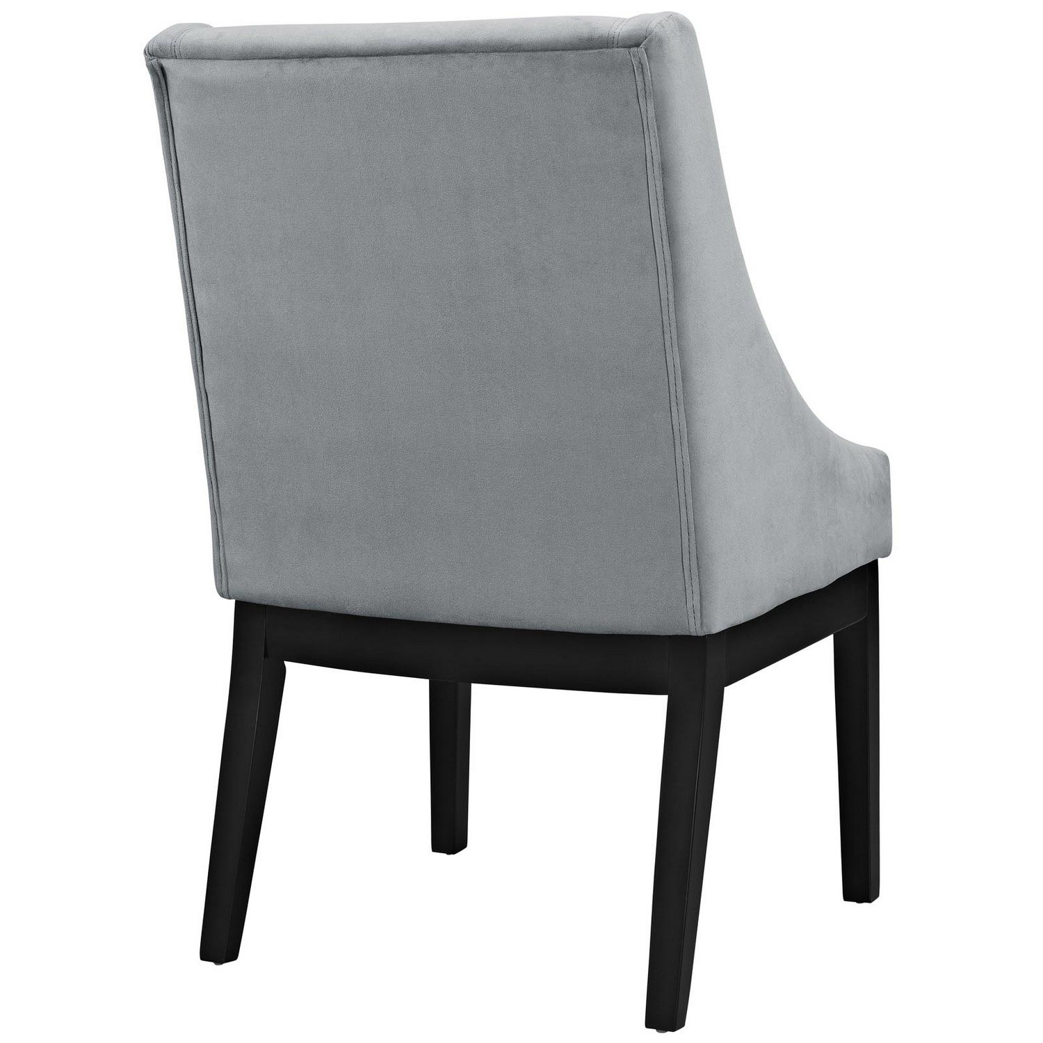 Modway Tide Dining Wood Side Chair - Gray
