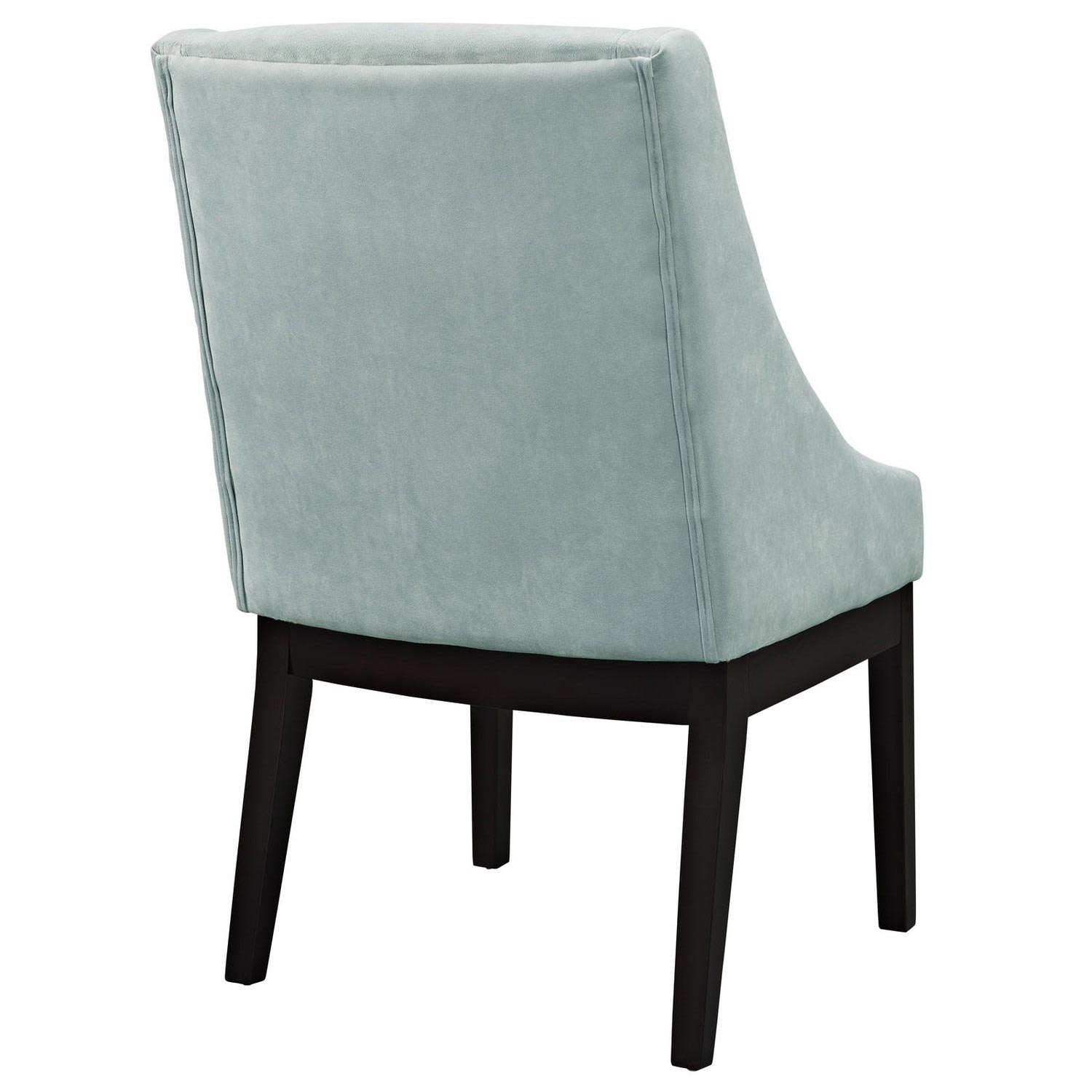 Modway Tide Dining Wood Side Chair - Light Blue