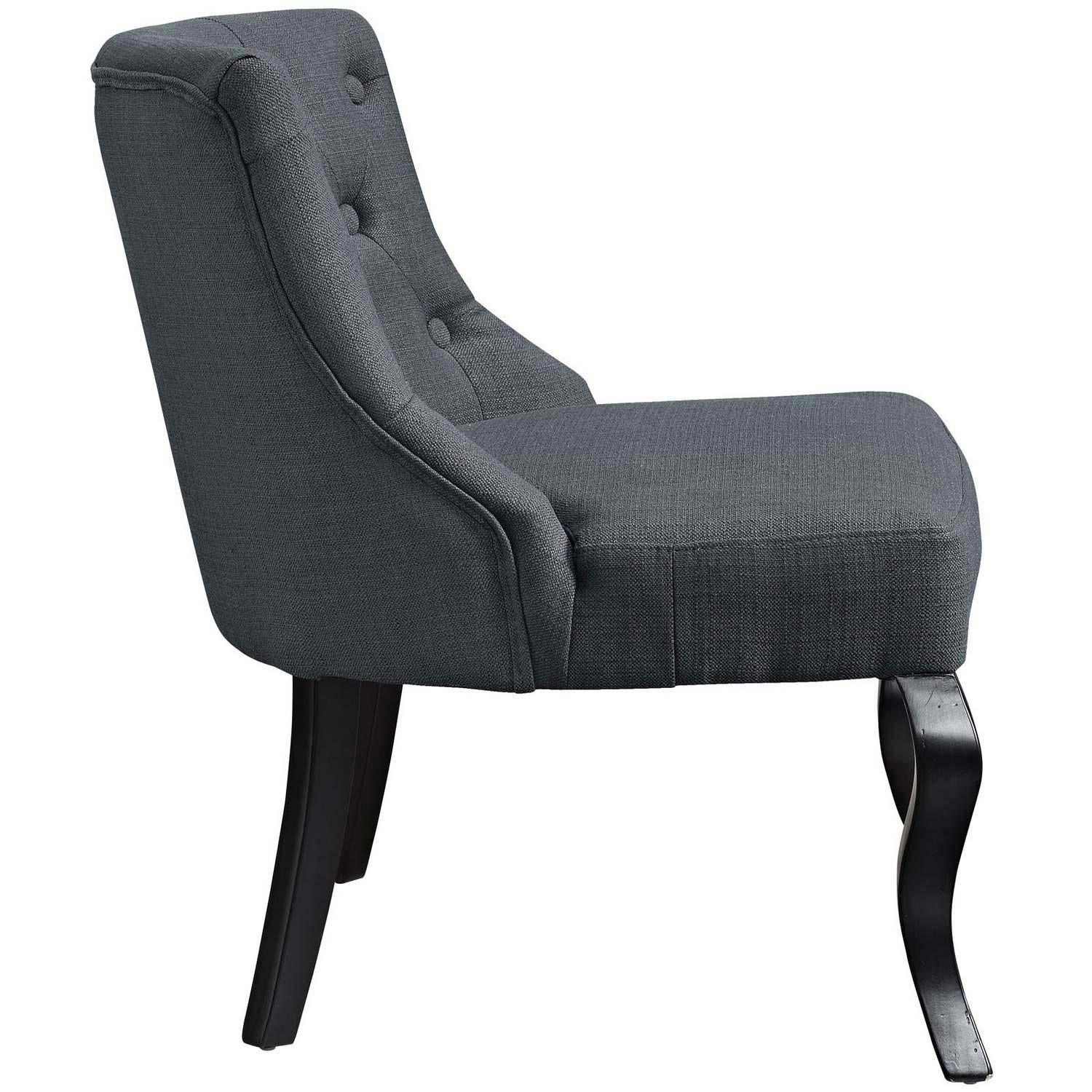 Modway Royal Fabric Armchair - Gray
