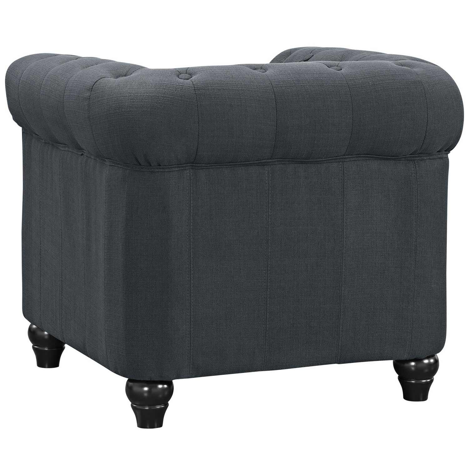 Modway Earl Fabric Armchair - Gray