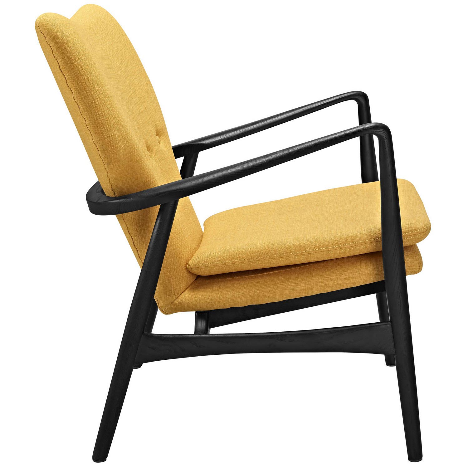 Modway Heed Lounge Chair - Black/Yellow