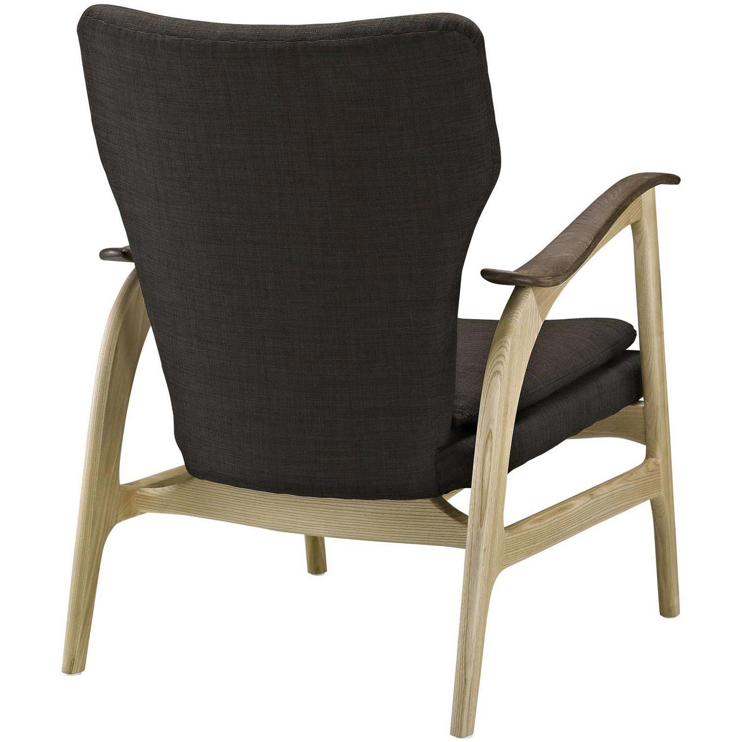 Modway Counsel Lounge Chair - Natural Brown
