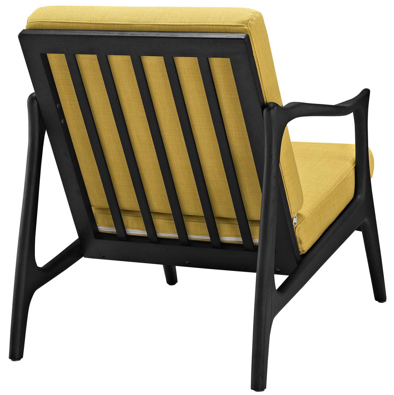 Modway Pace Armchair - Black/Yellow