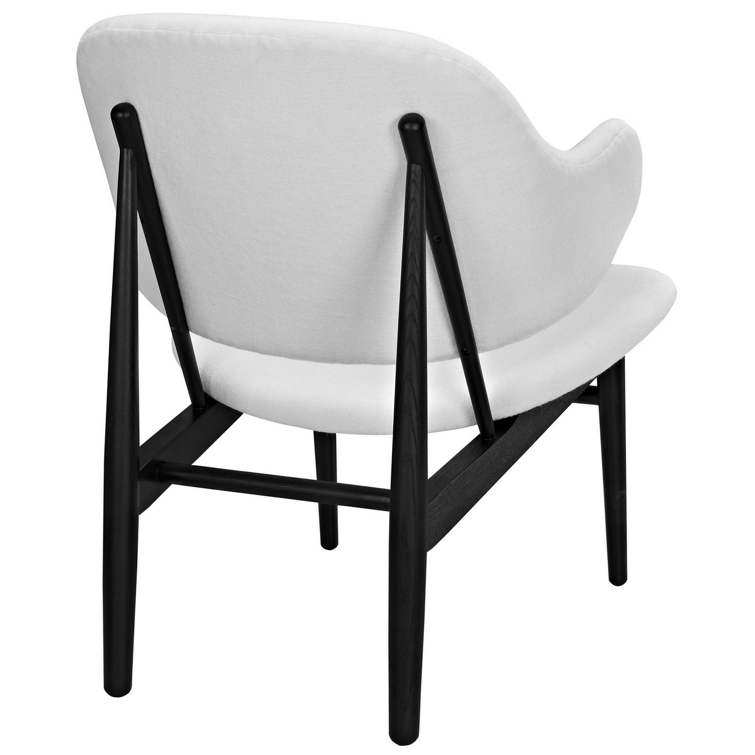 Modway Suffuse Lounge Chair - Black/White