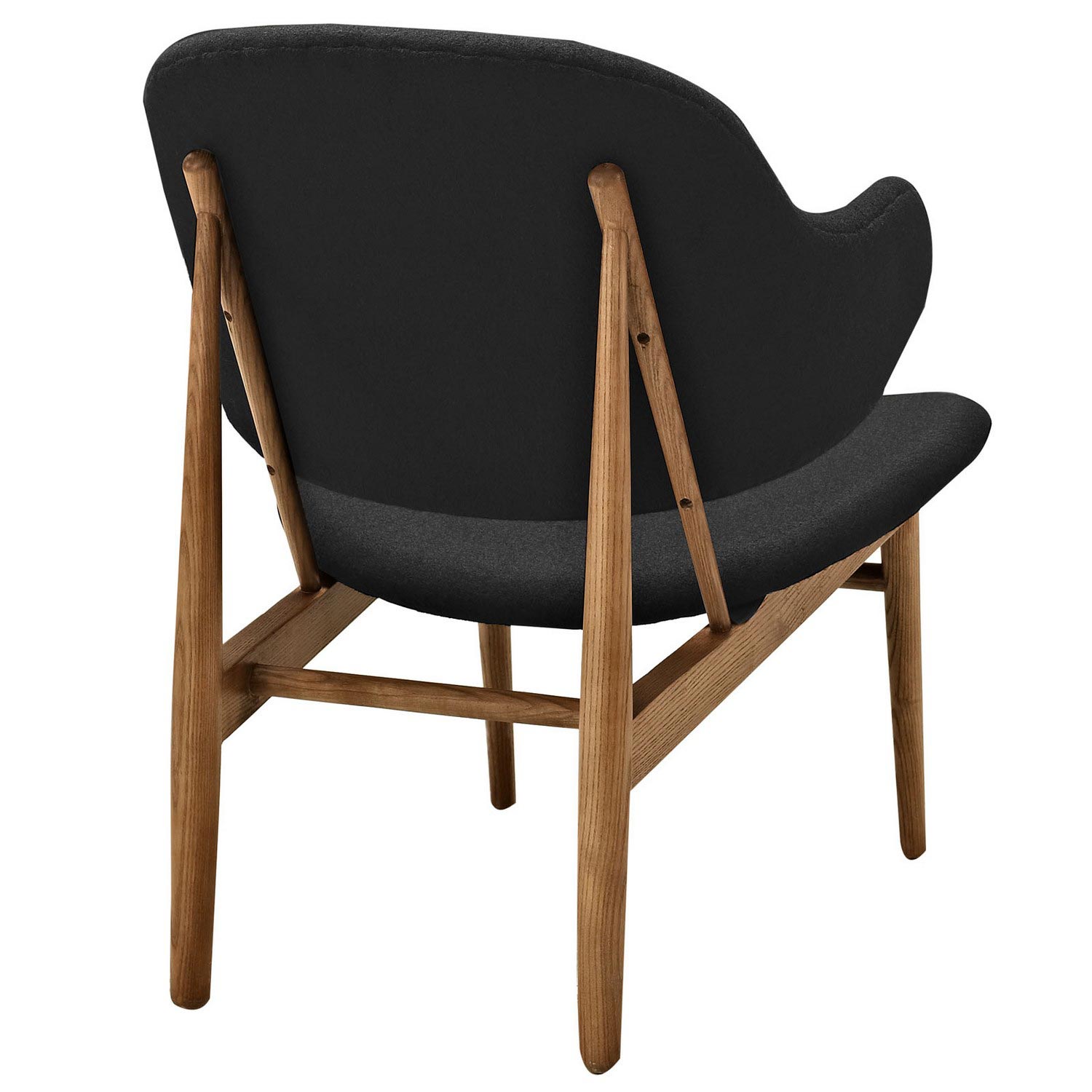 Modway Suffuse Lounge Chair - Maple Black