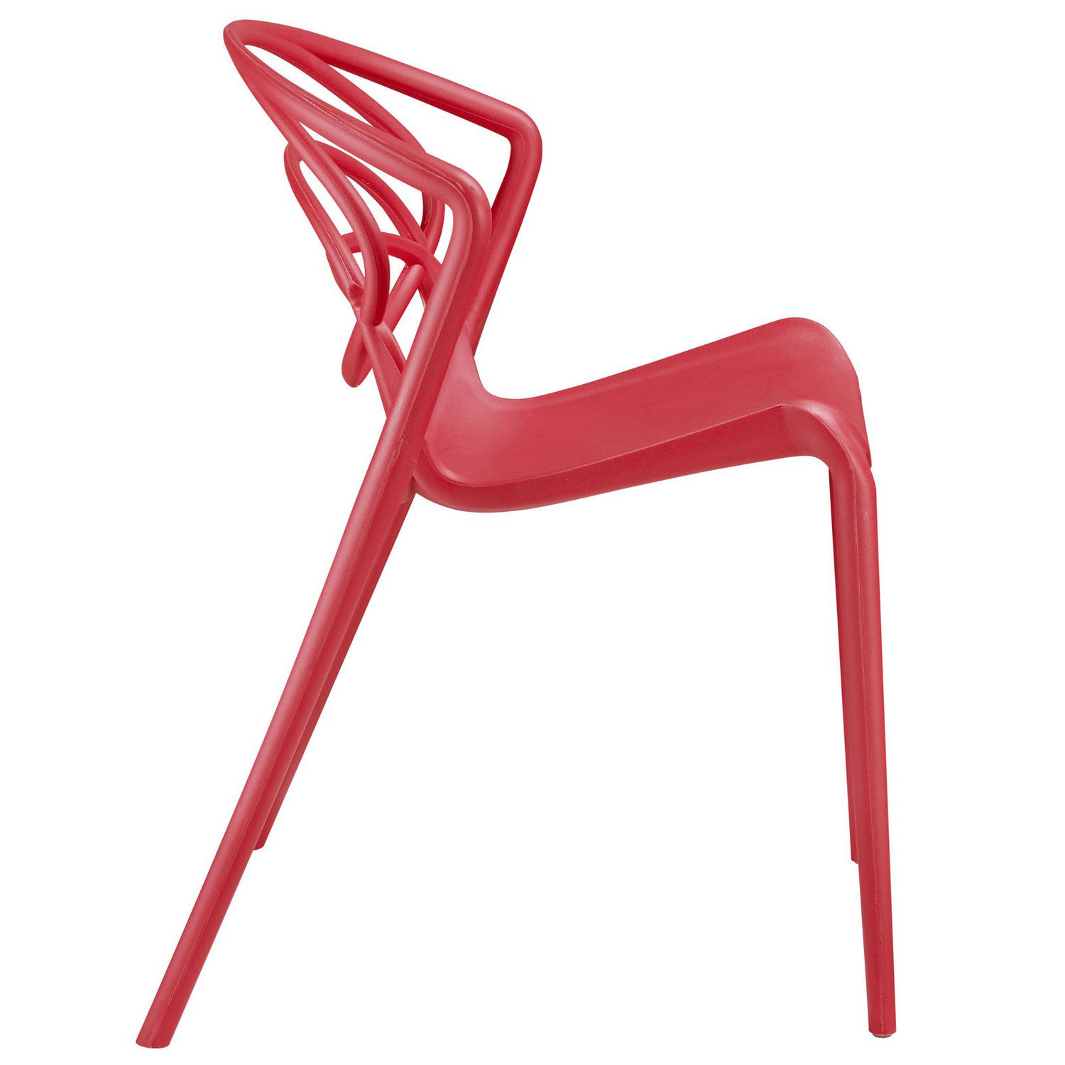 Modway Locus Dining Side Chair - Red