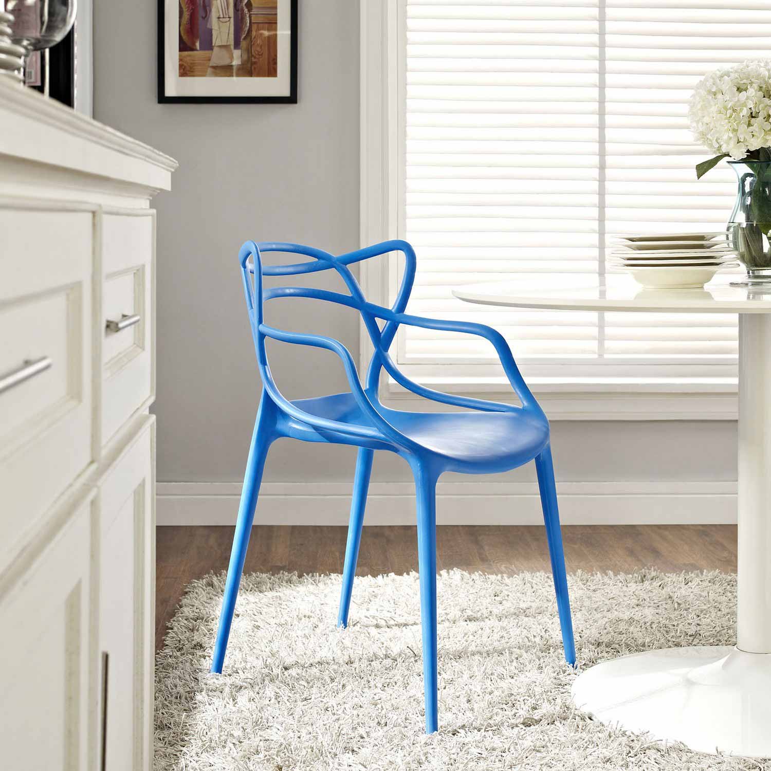 Modway Entangled Dining Armchair - Blue