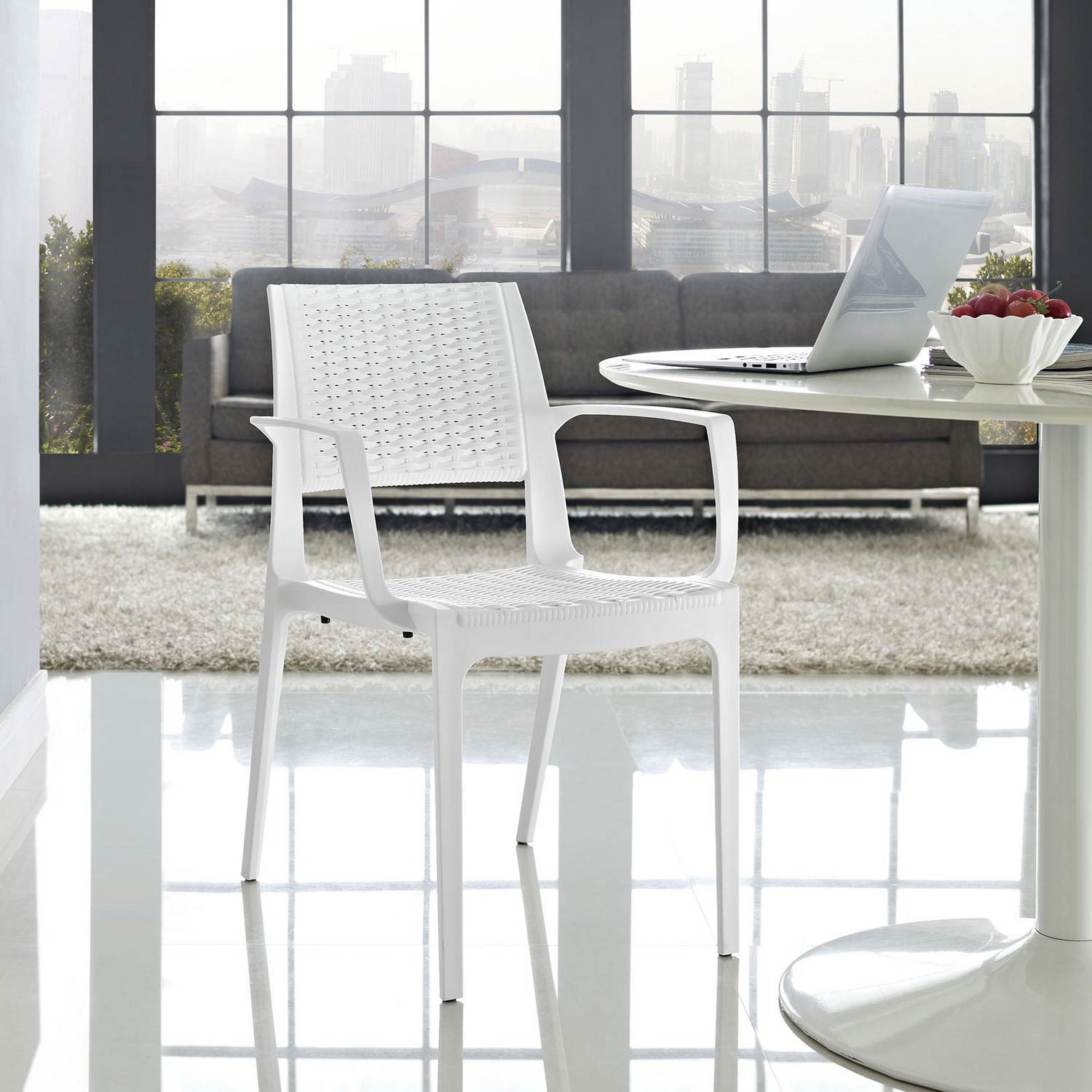 Modway Astute Dining Armchair - White