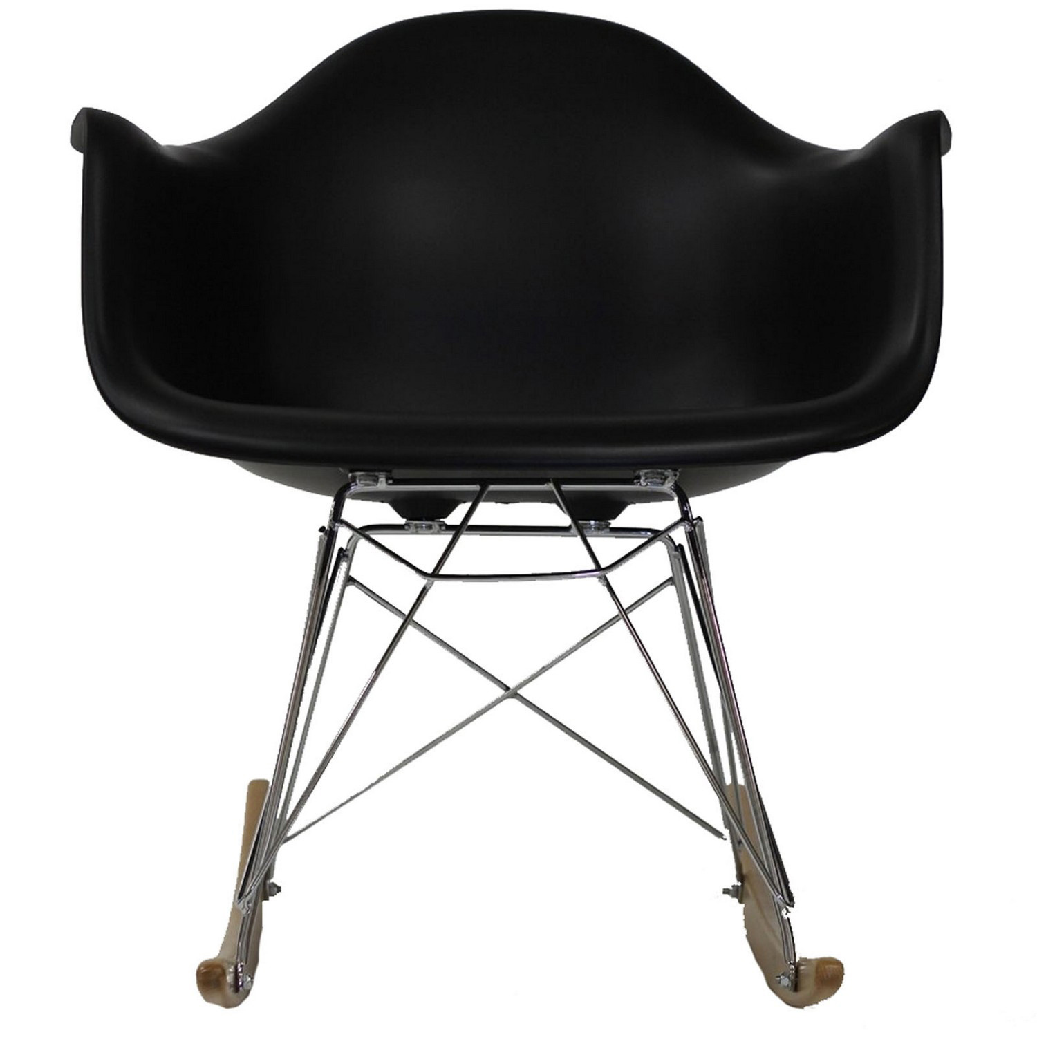 Modway Rocker Lounge Chair - Black