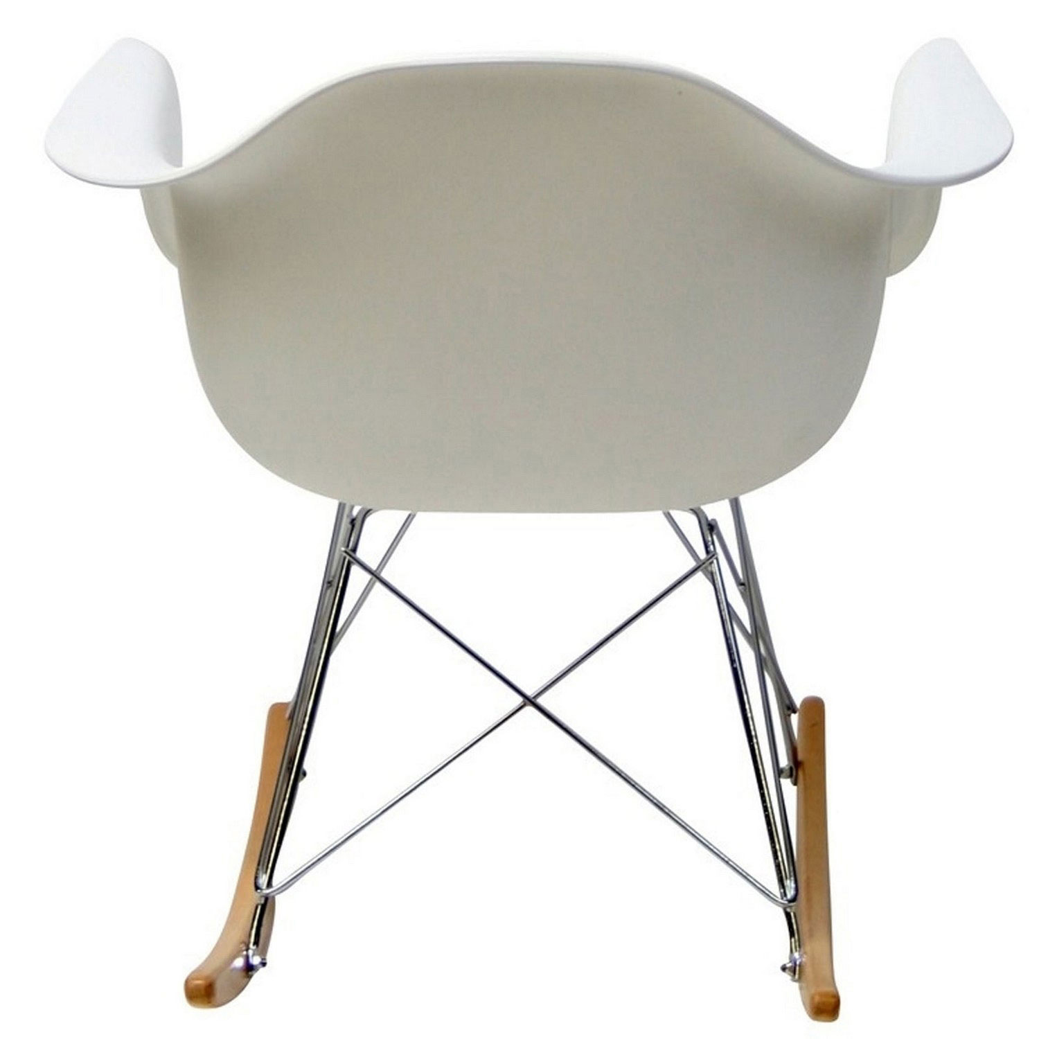 Modway Rocker Lounge Chair - White