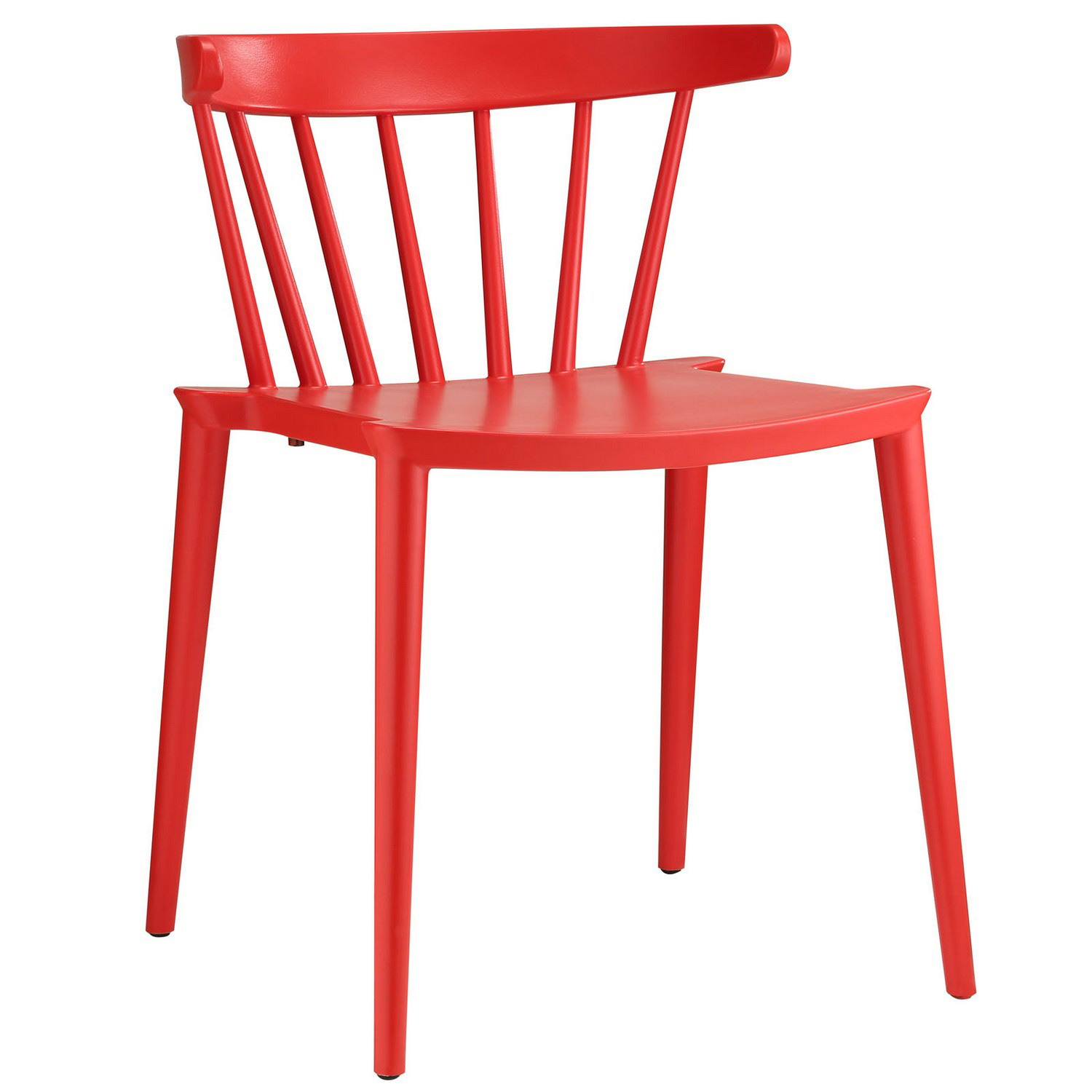 Modway Spindle Dining Side Chair - Red