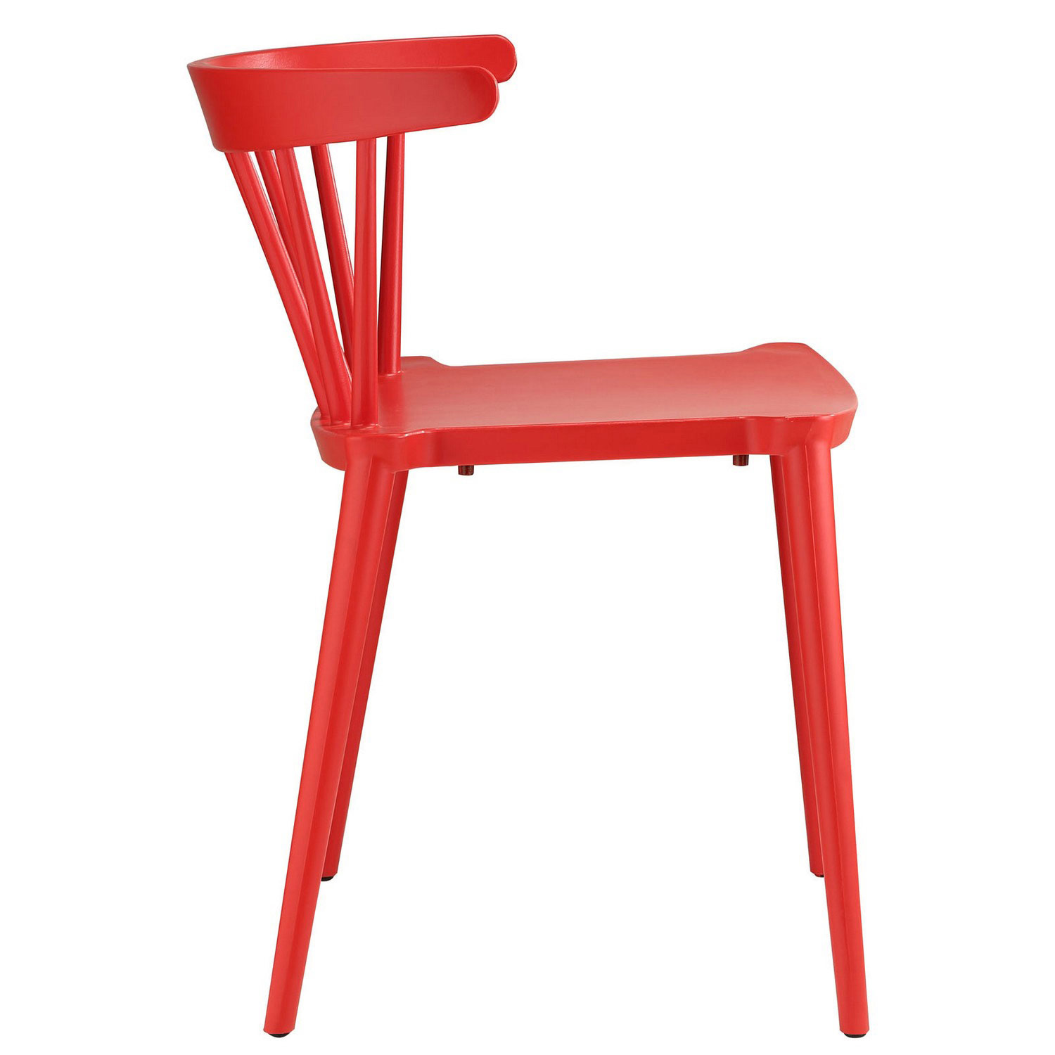 Modway Spindle Dining Side Chair - Red