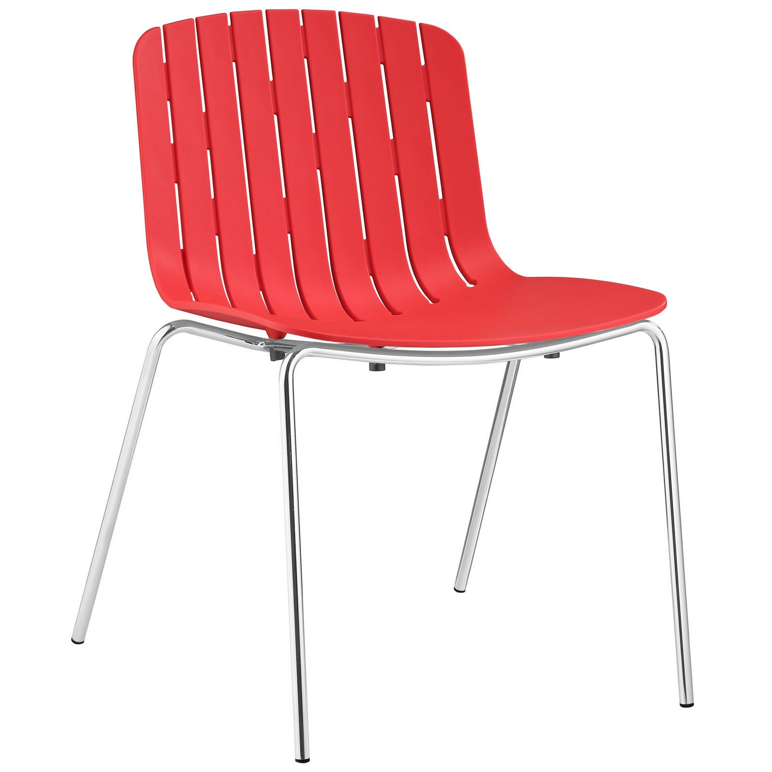 Modway Trace Dining Side Chair - Red