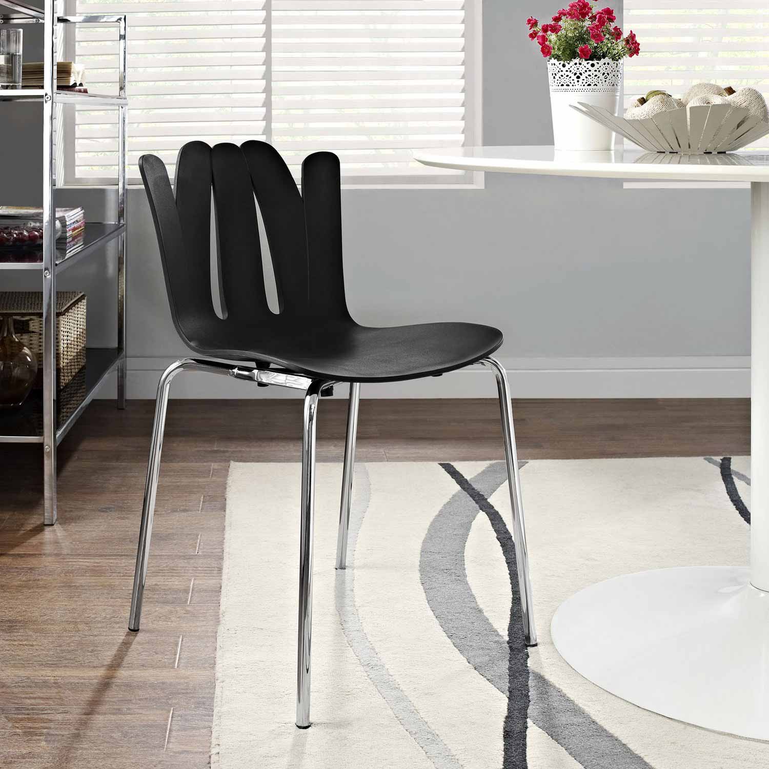 Modway Flare Dining Side Chair - Black