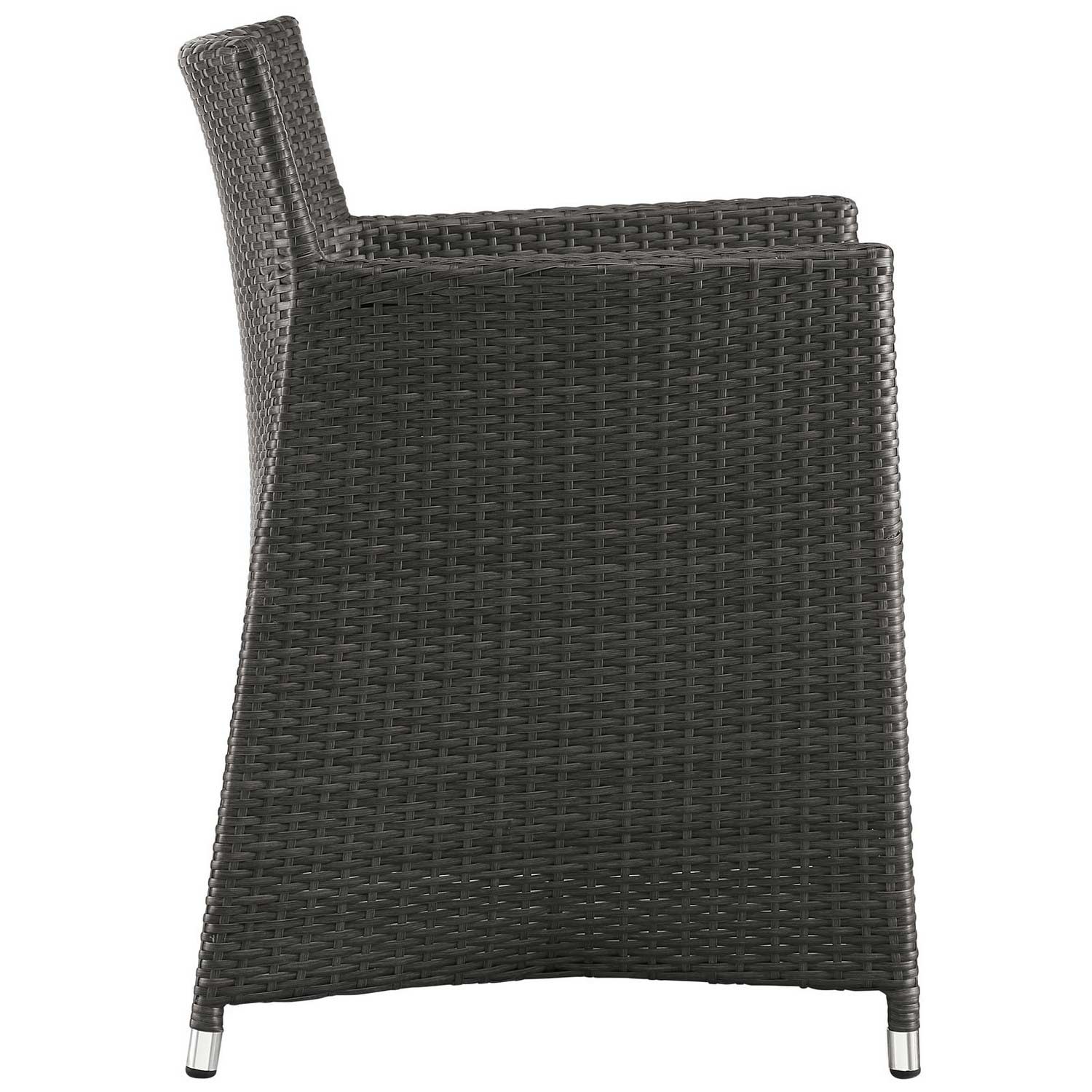 Modway Junction Outdoor Patio Armchair - Brown/White