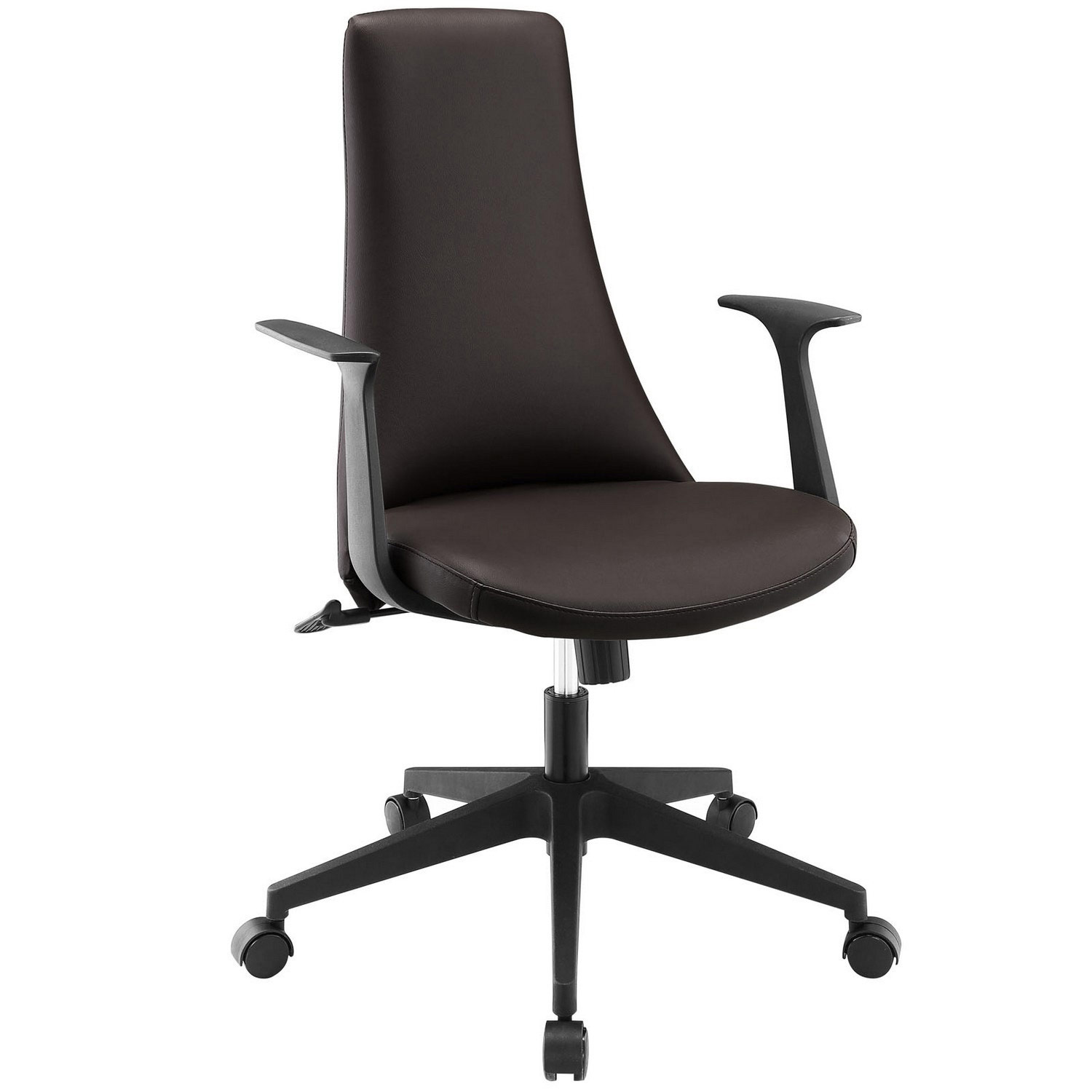 Modway Fount Mid Back Office Chair - Brown
