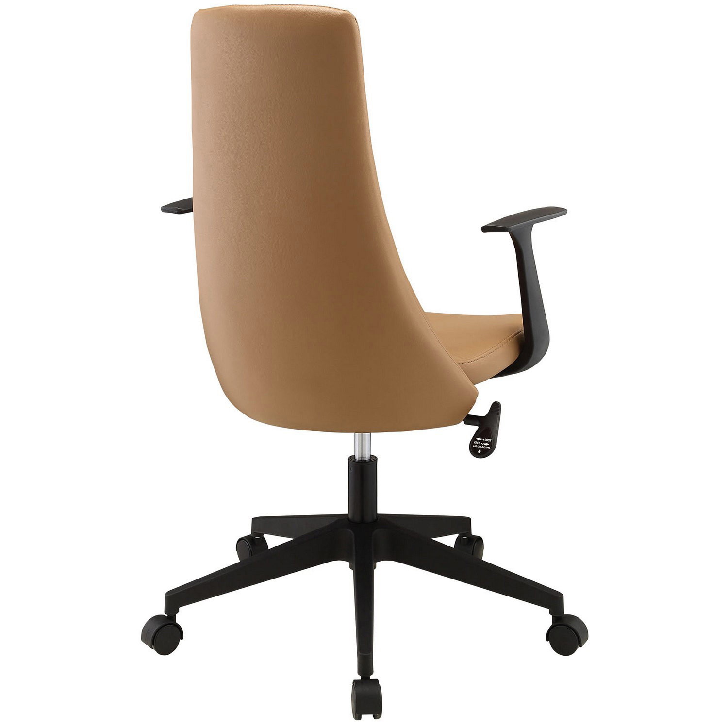 Modway Fount Mid Back Office Chair - Tan