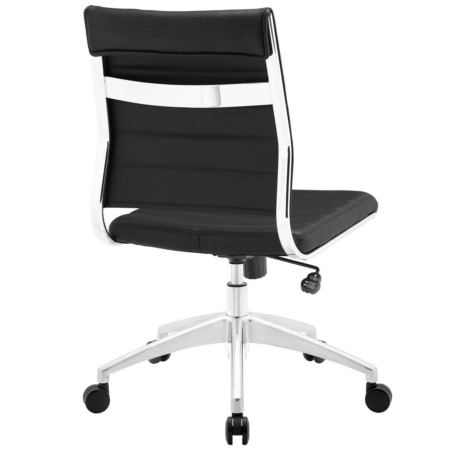 Modway Jive Armless Mid Back Office Chair - Black