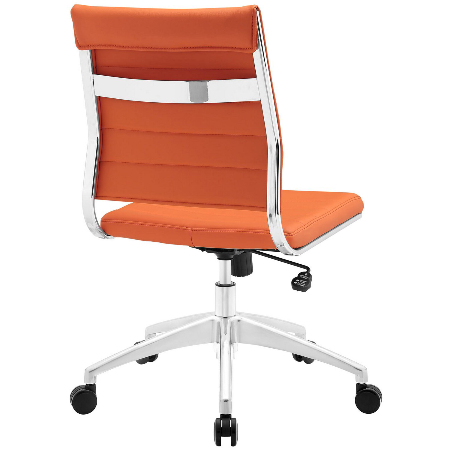 Modway Jive Armless Mid Back Office Chair - Orange