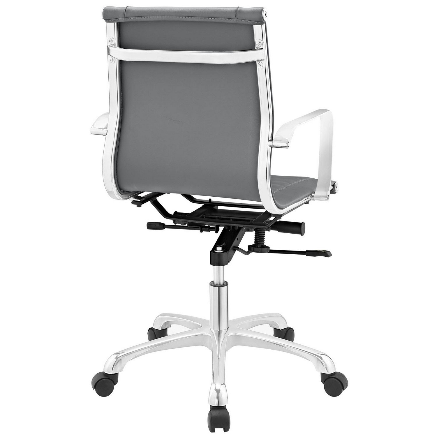 Modway Runway Mid Back Office Chair - Gray
