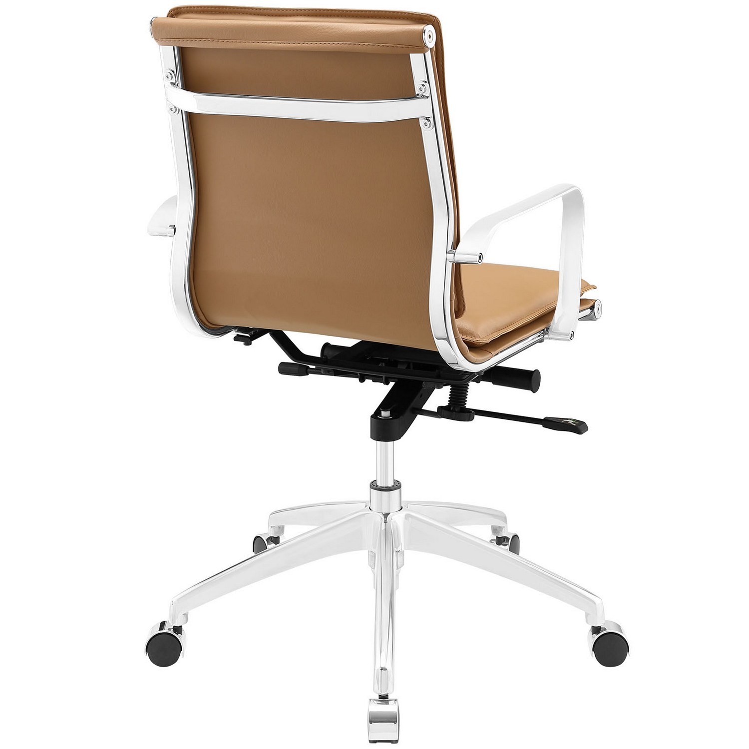 Modway Sage Mid Back Office Chair - Tan
