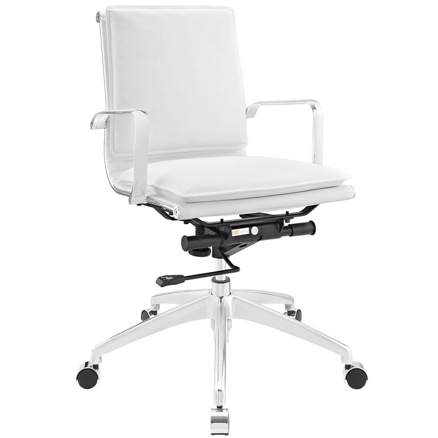 Modway Sage Mid Back Office Chair - White