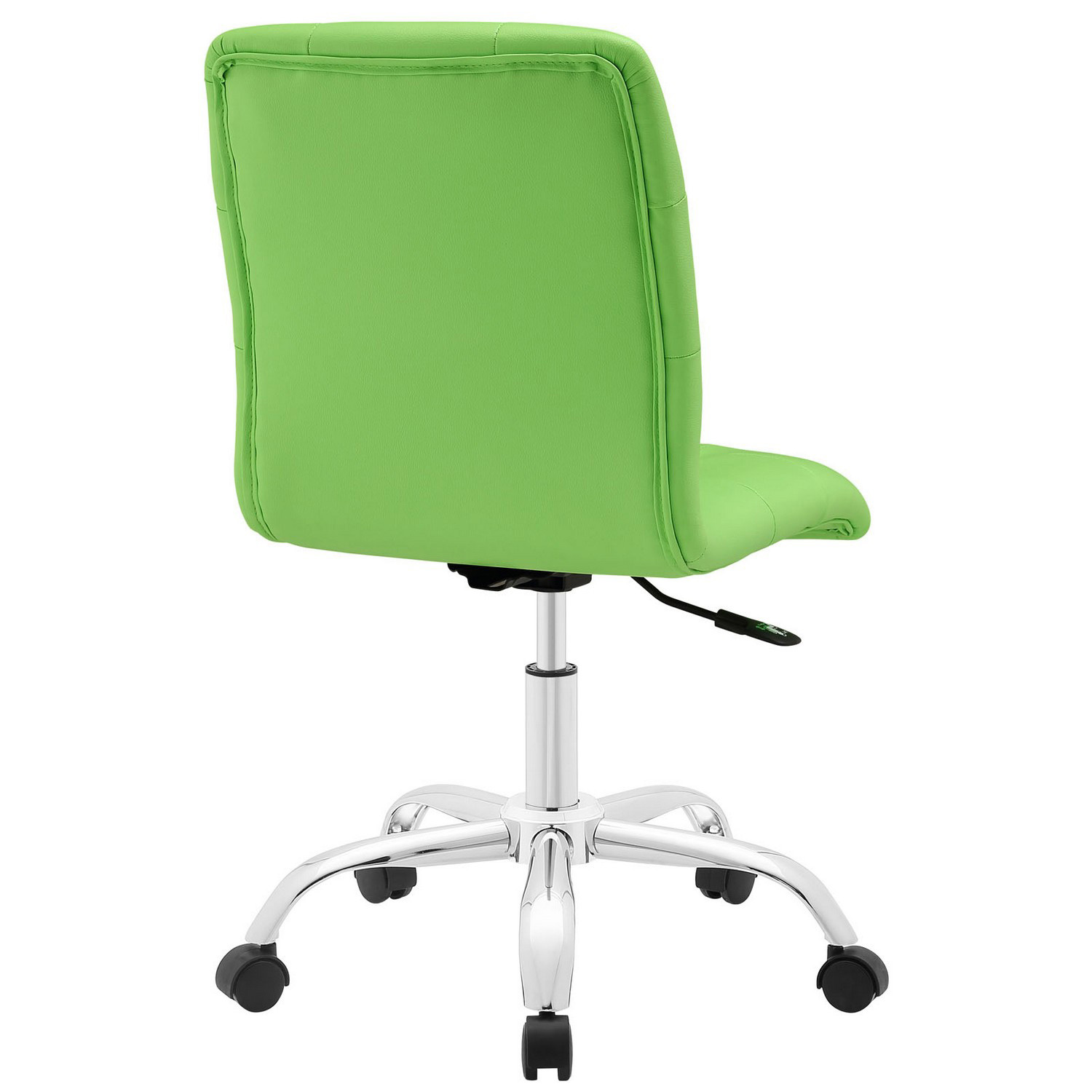 Modway Prim Armless Mid Back Office Chair - Bright Green