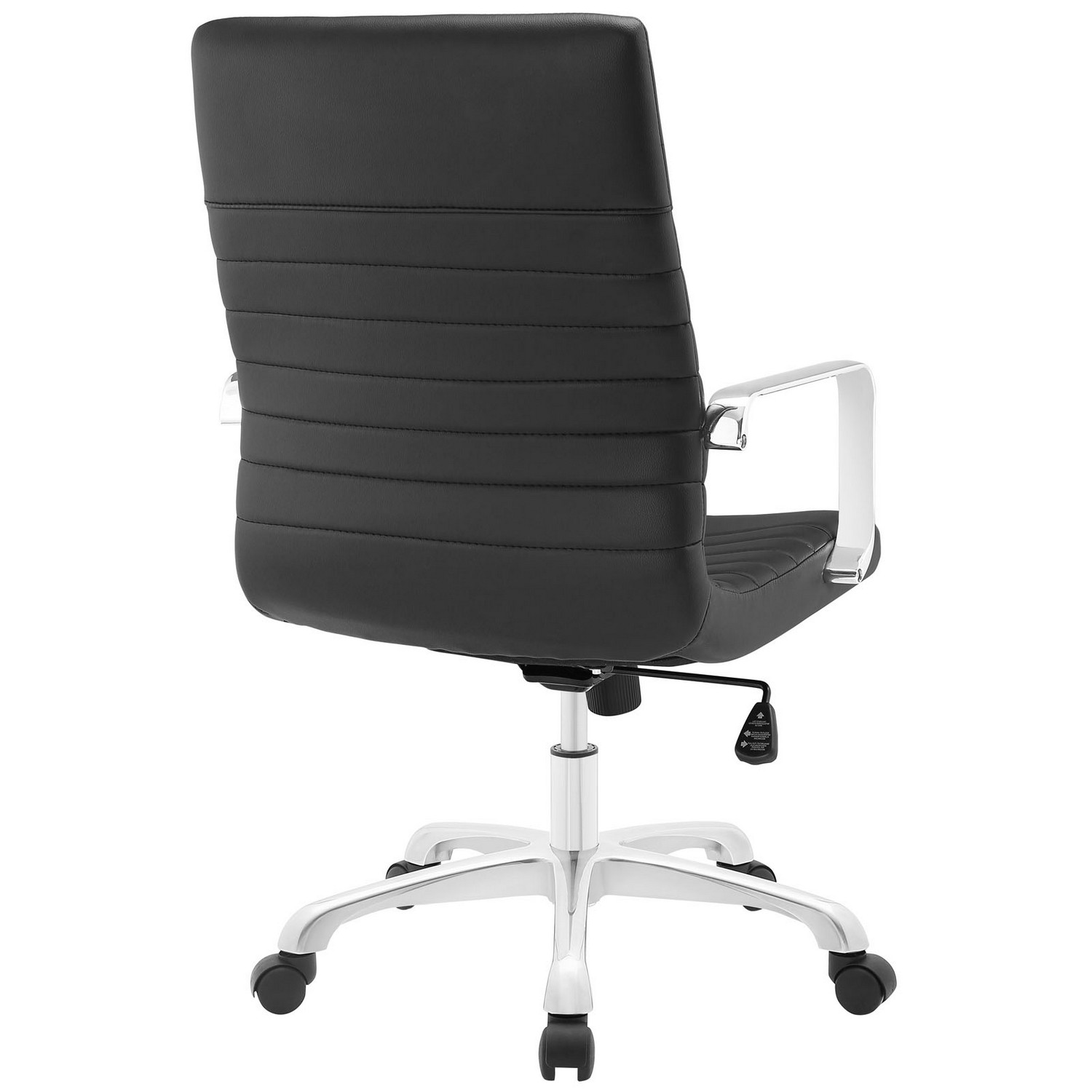 Modway Finesse Mid Back Office Chair - Black
