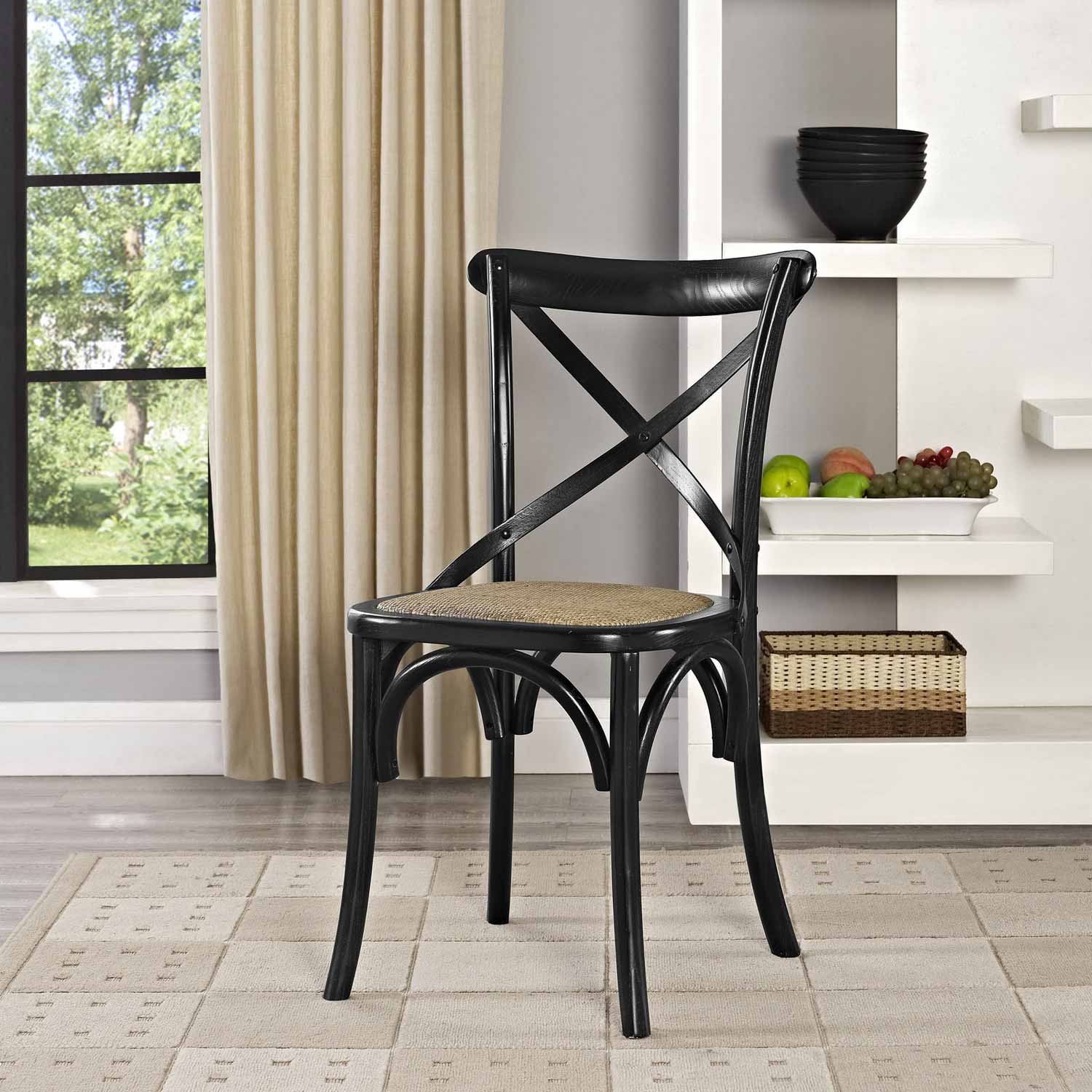 Modway Gear Dining Side Chair - Black