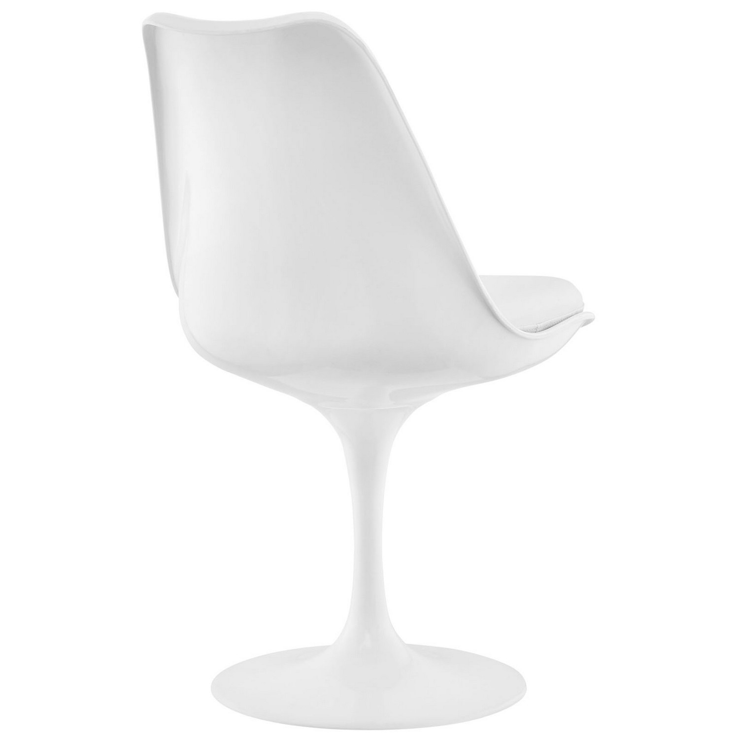 Modway Lippa Dining Vinyl Side Chair - White