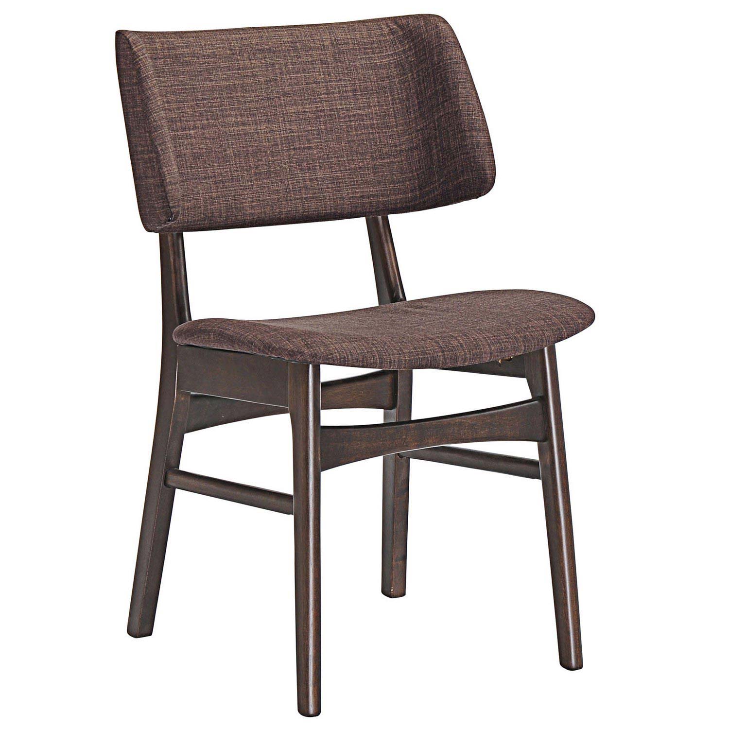 Modway Vestige Dining Side Chair - Walnut Mocha