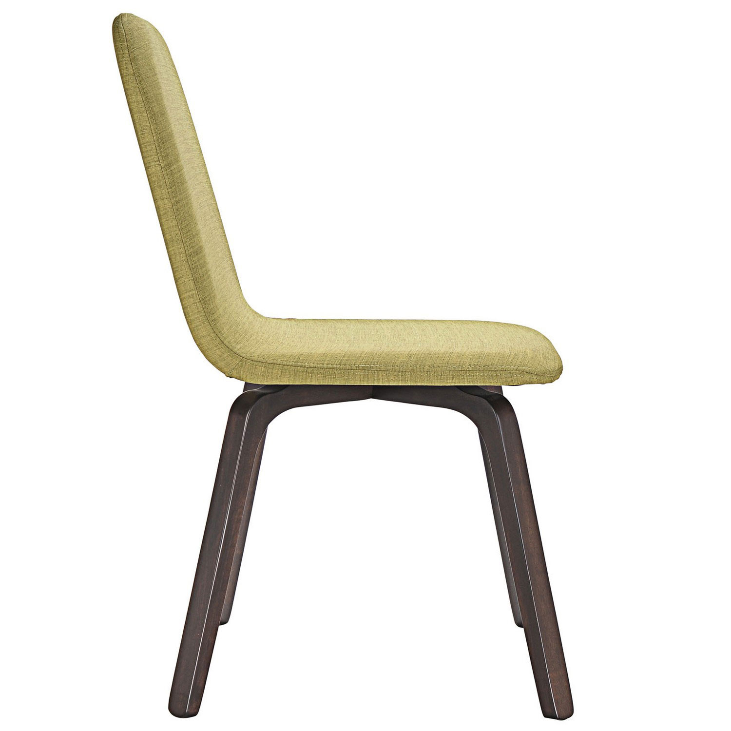 Modway Assert Dining Side Chair - Walnut Green