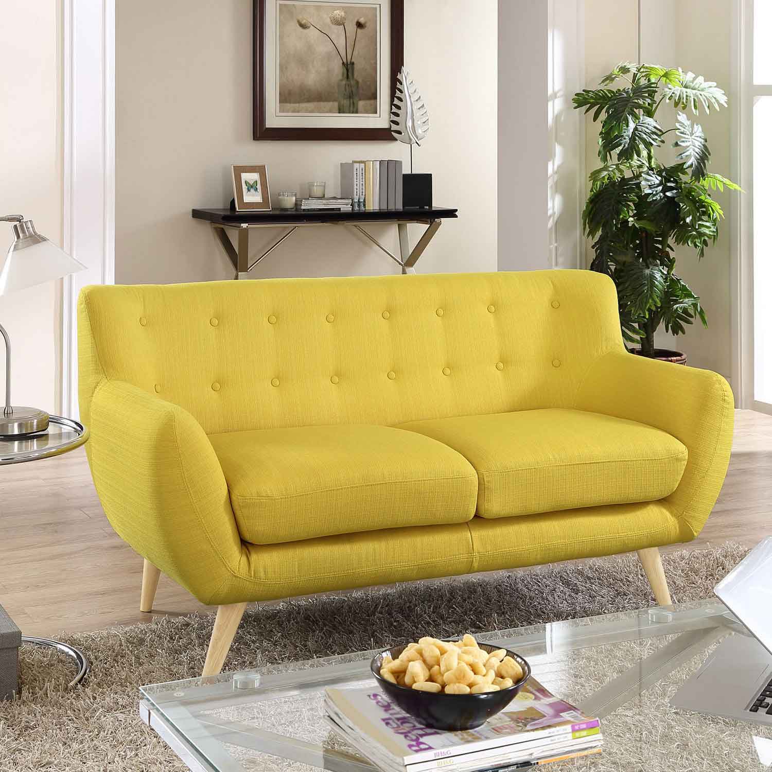 Modway Remark Loveseat - Sunny