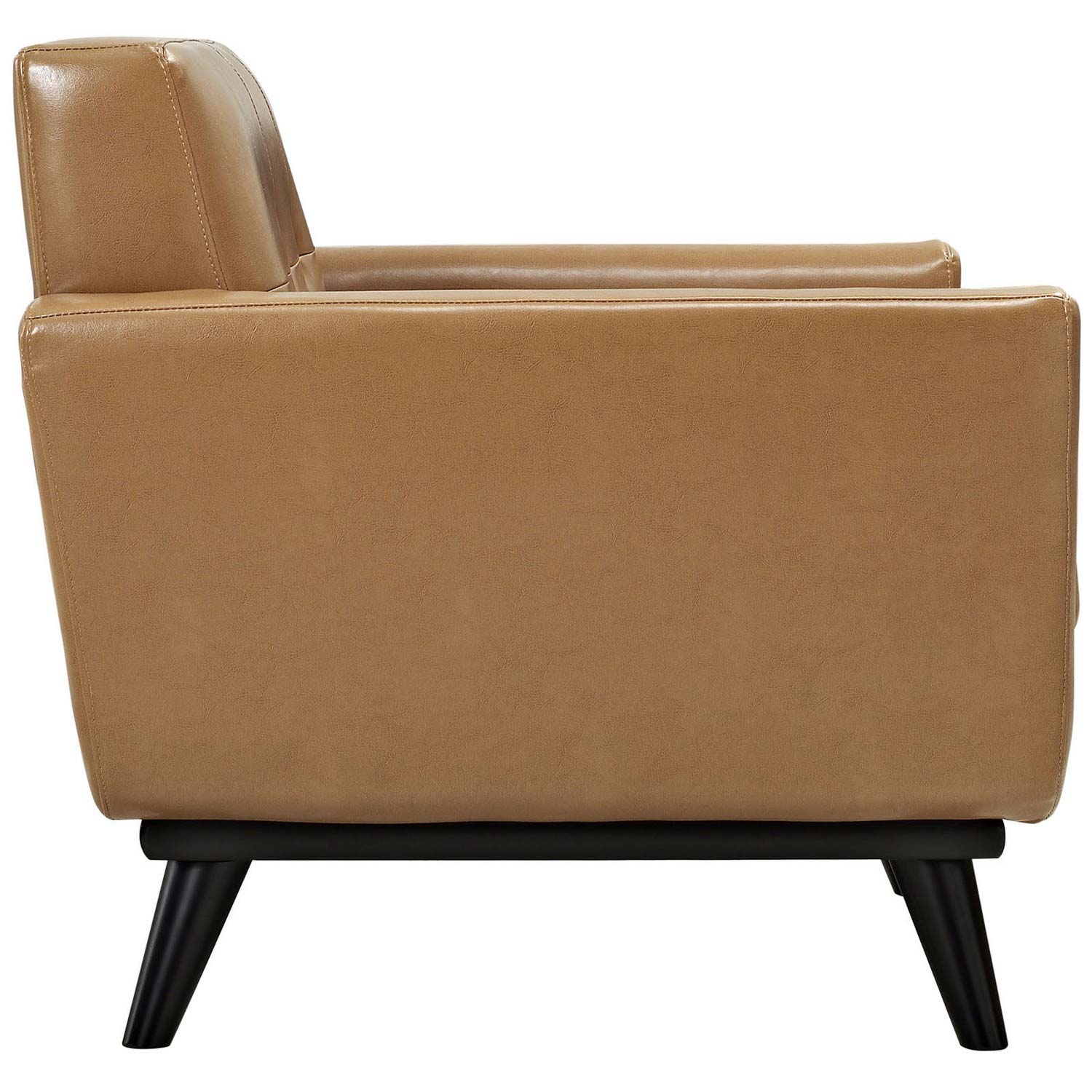 Modway Engage Leather Sofa Set - Tan