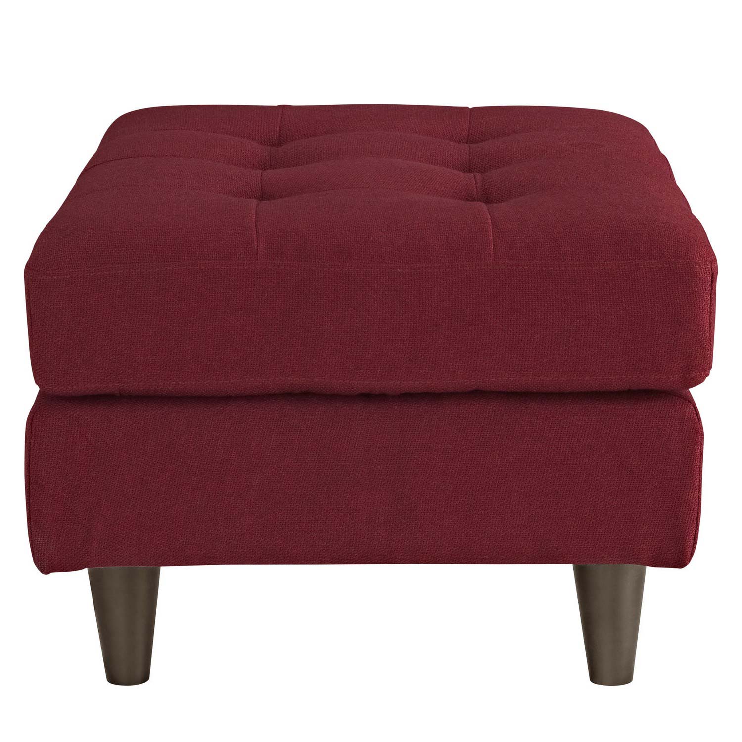 Modway Empress Upholstered Ottoman - Red