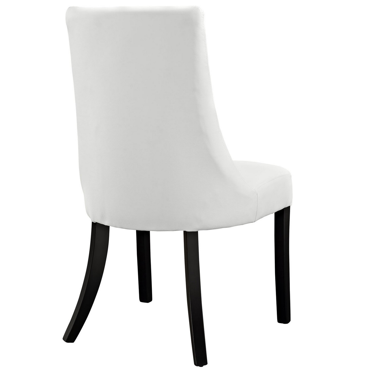 Modway Noblesse Vinyl Dining Chair Set of 4 - White