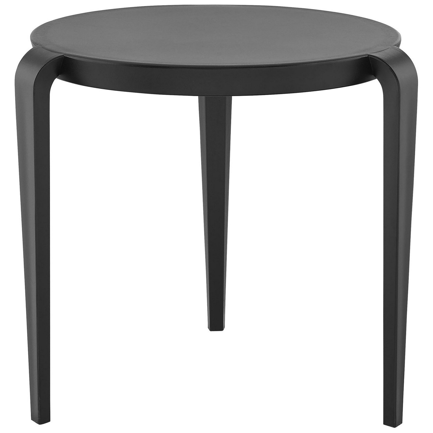 Modway Spin Side Table - Black