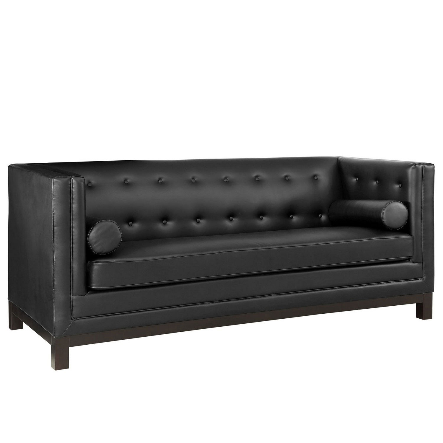 Modway Imperial 2 Piece Living Room Set - Black
