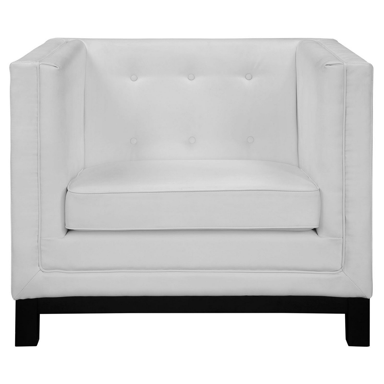 Modway Imperial 2 Piece Living Room Set - White