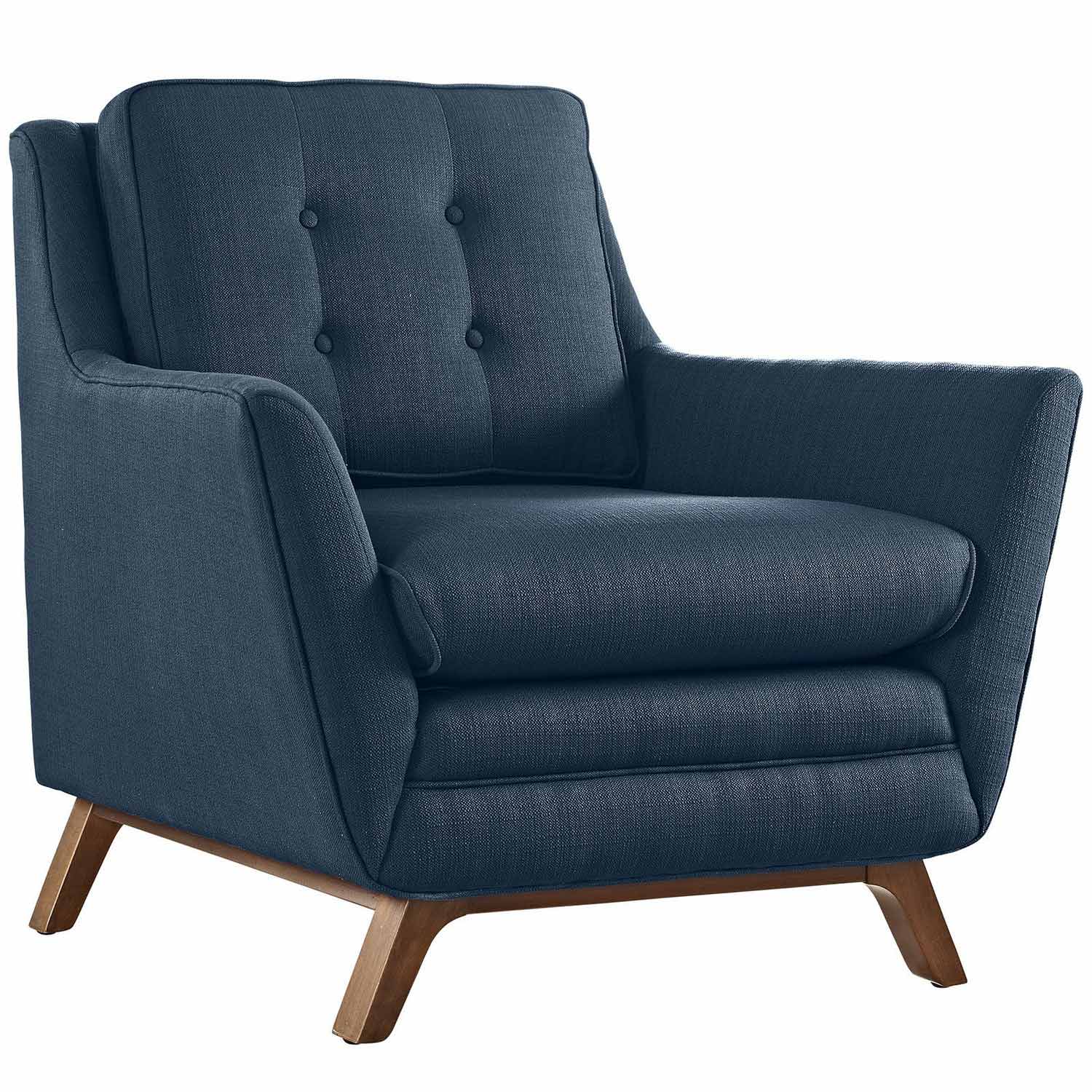 Modway Beguile Fabric Arm Chair - Azure