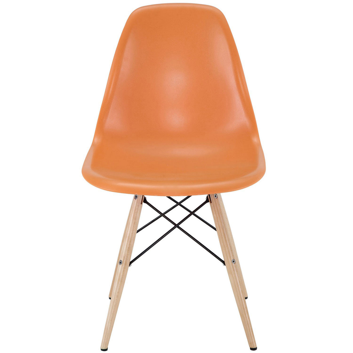 Modway Pyramid Dining Side Chair - Orange