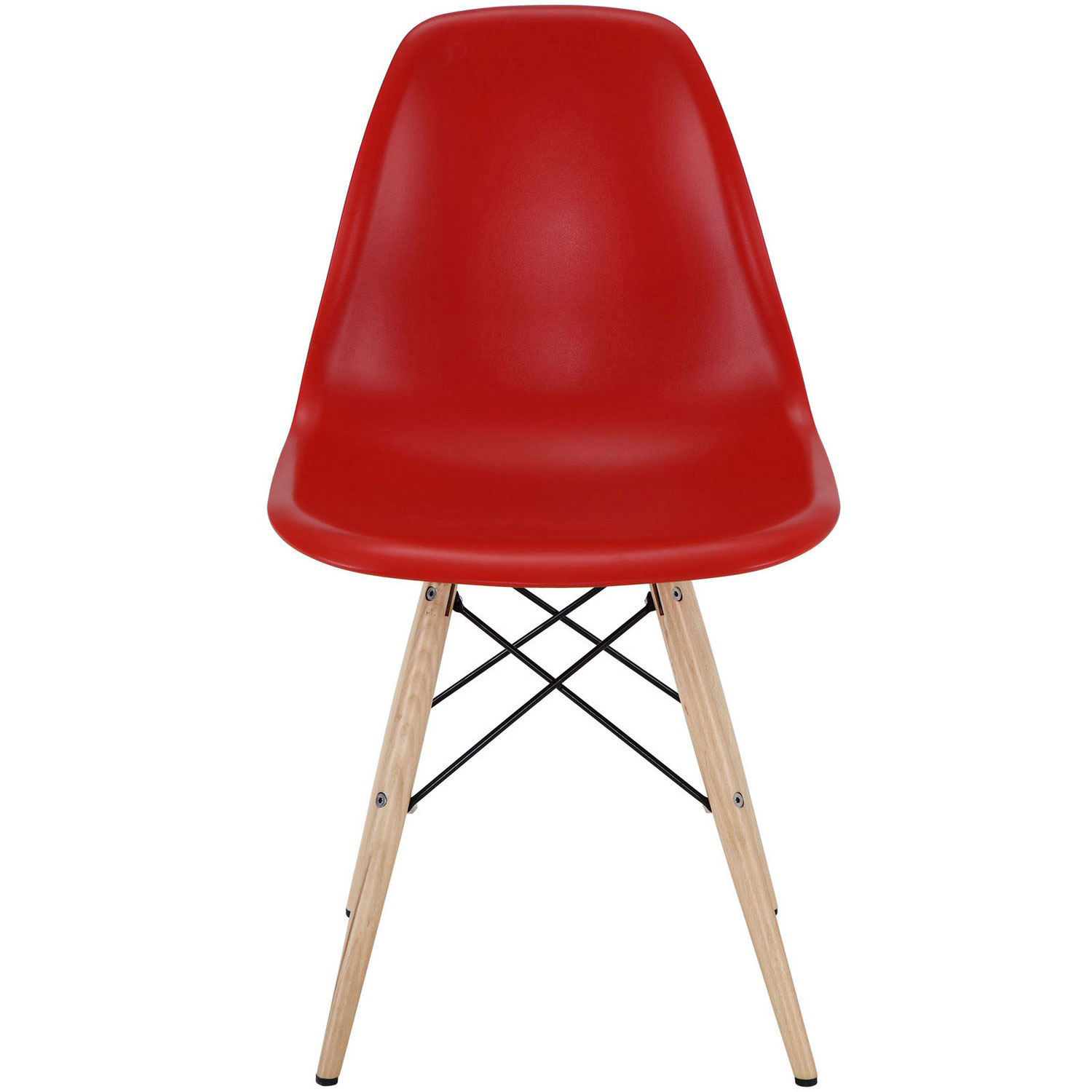Modway Pyramid Dining Side Chair - Red